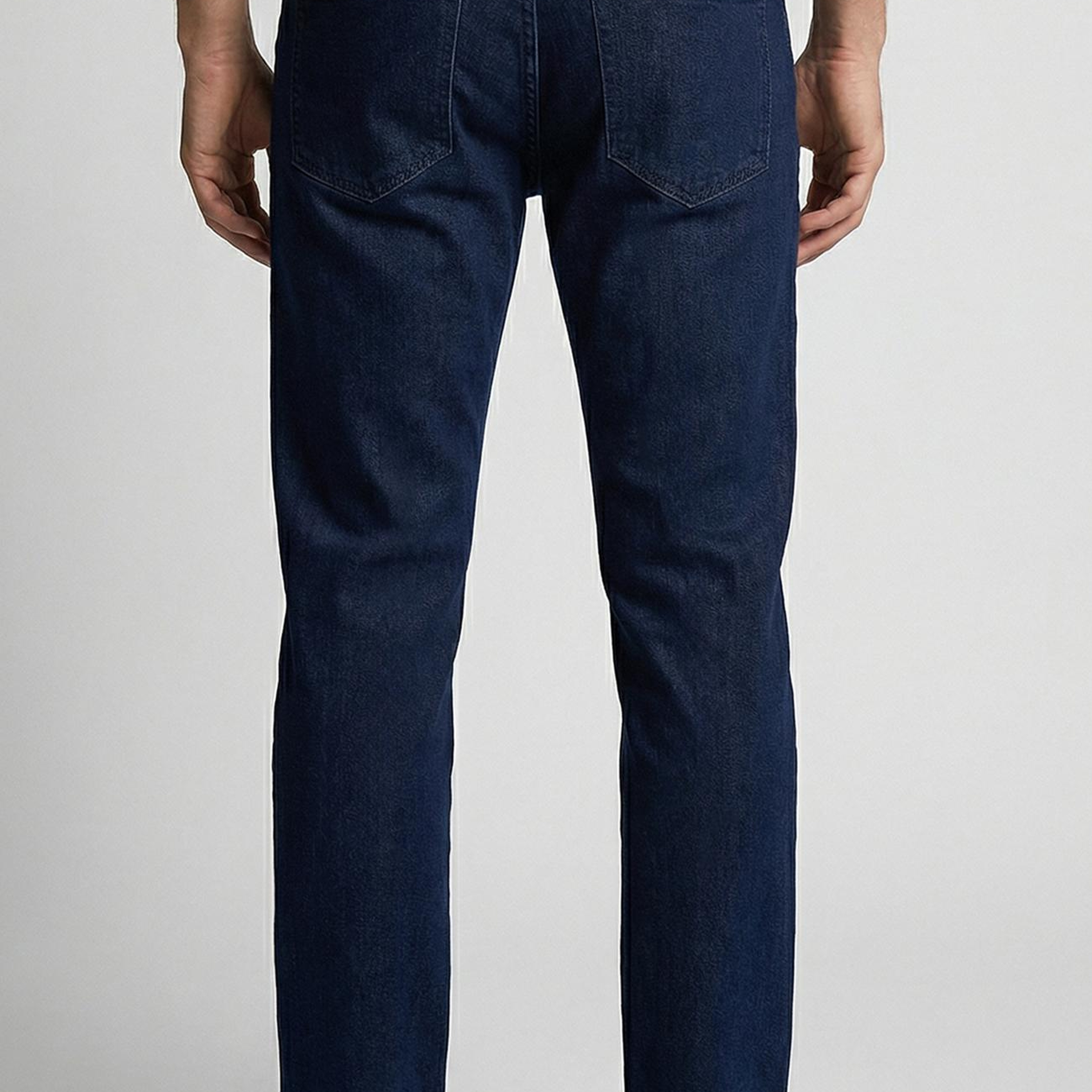 Network Erkek Lacivert Cashmere Touch Denim Pantolon