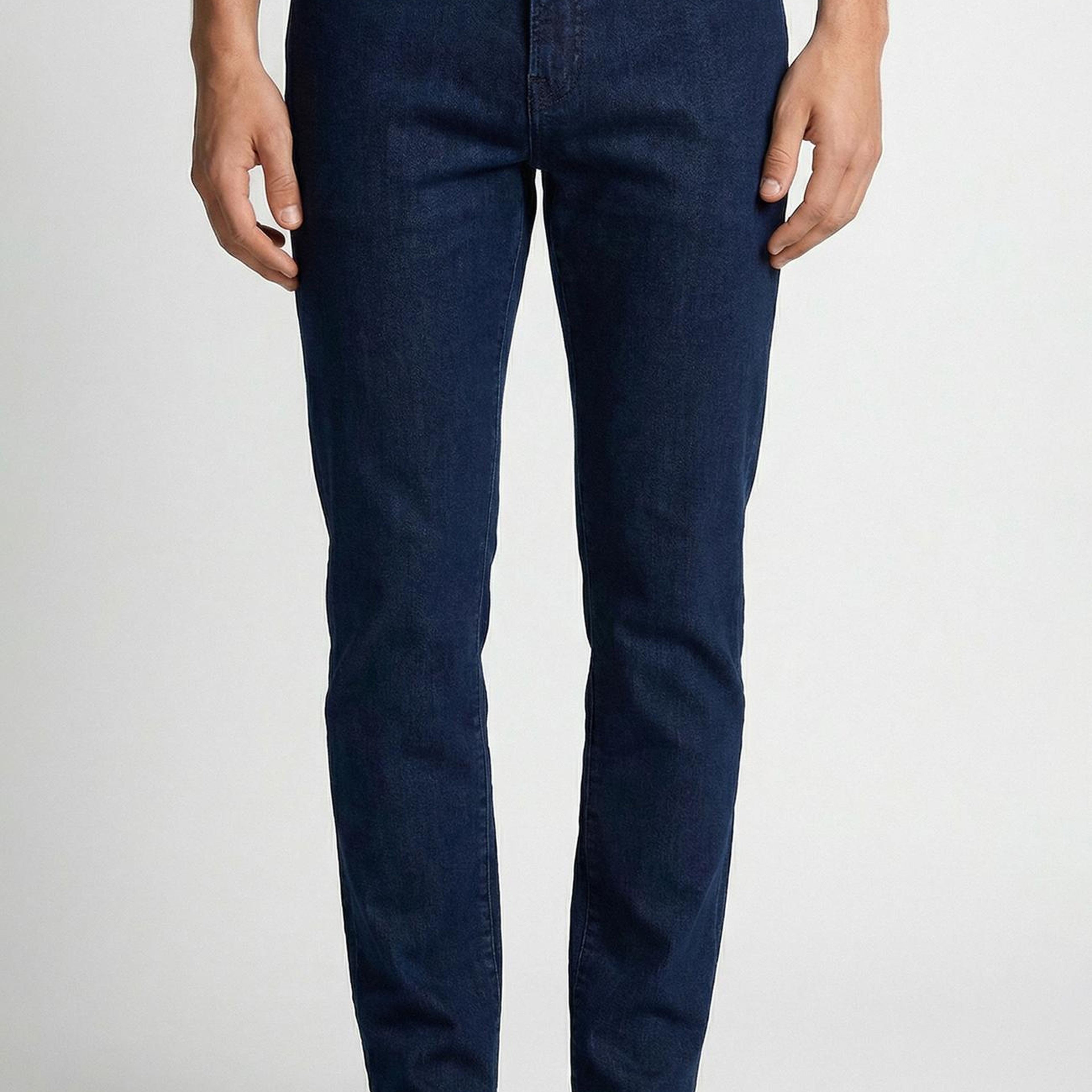 Network Erkek Lacivert Cashmere Touch Denim Pantolon
