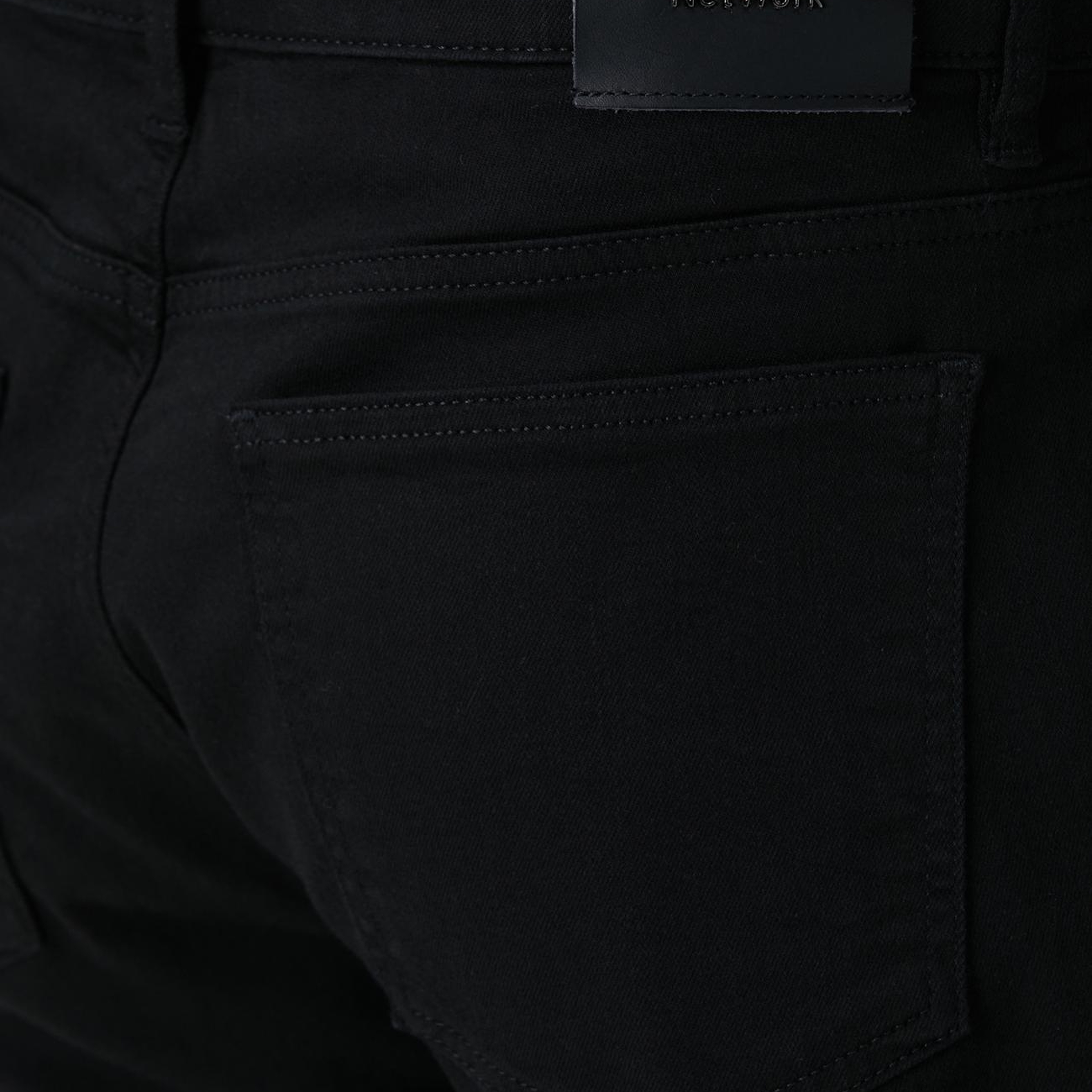 Network Erkek Siyah Denim Pantolon