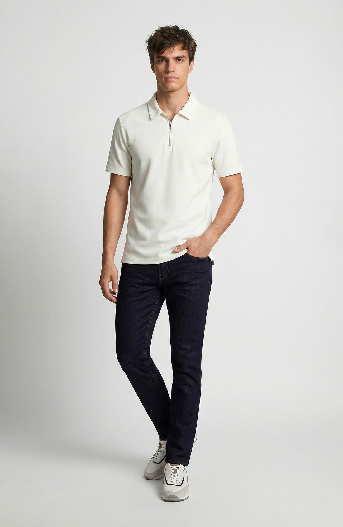 Network Erkek Lacivert Denim Pantolon
