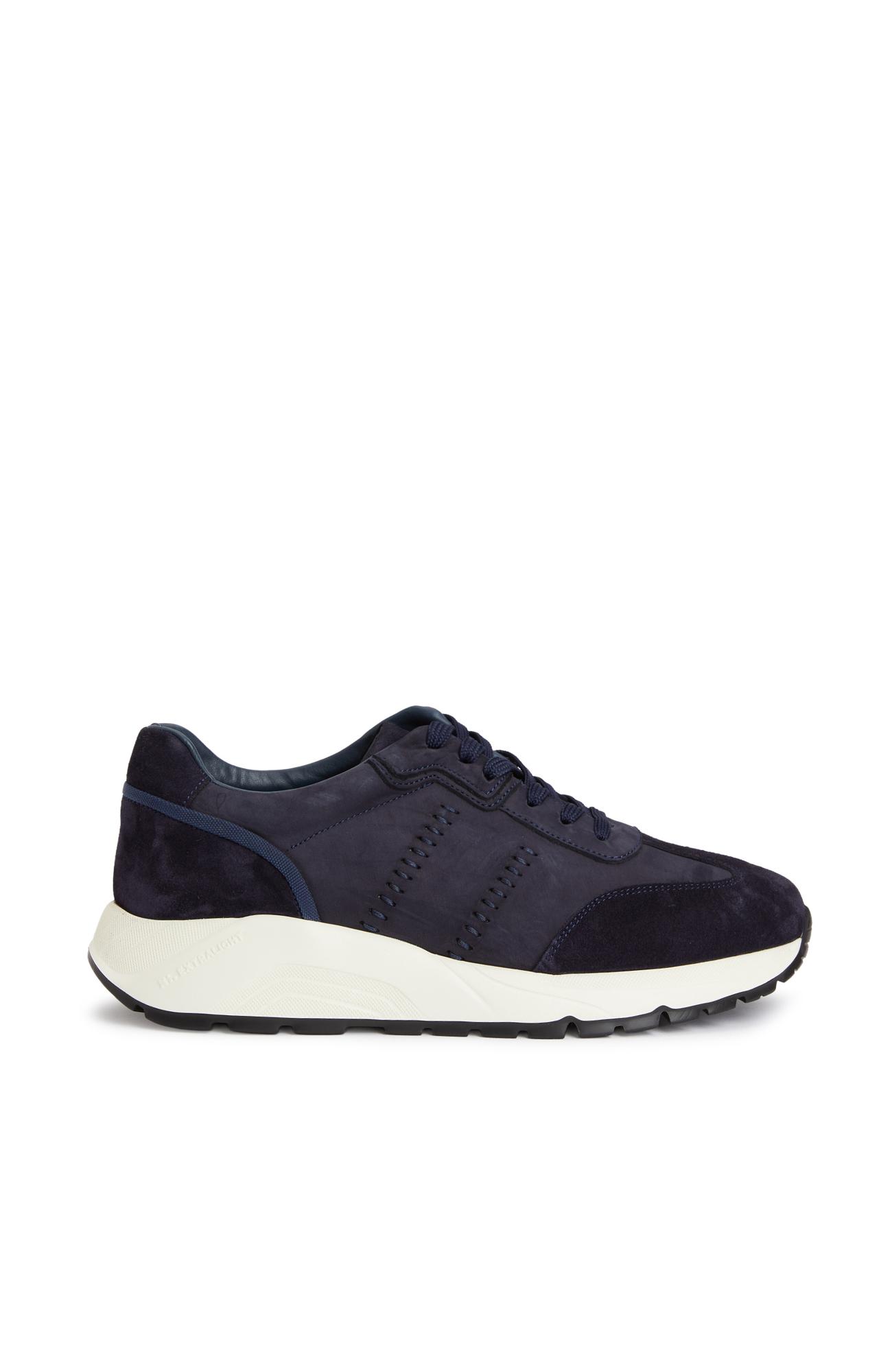 Network Erkek Lacivert Süet Garnili Sneaker