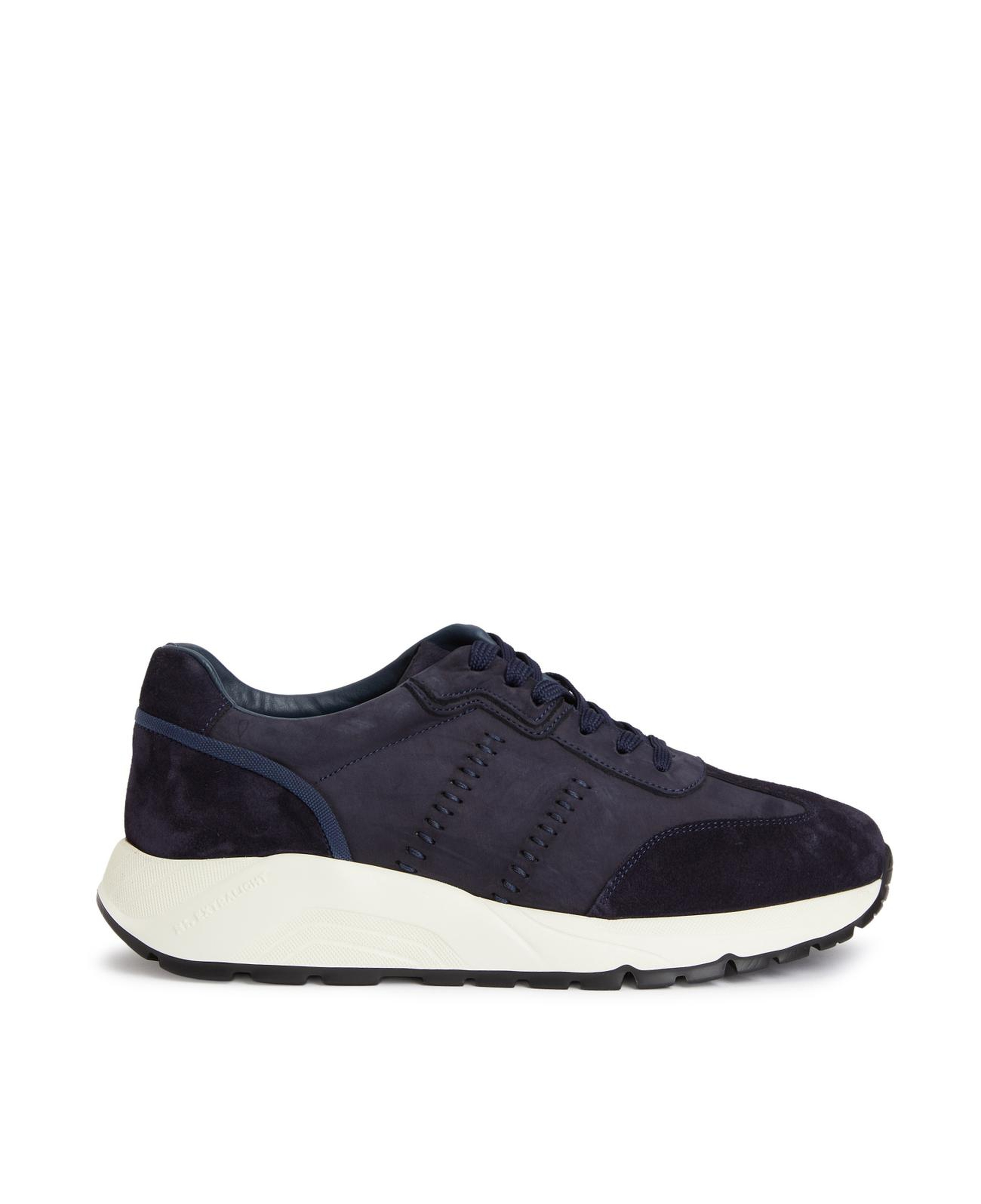 Network Erkek Lacivert Süet Garnili Sneaker