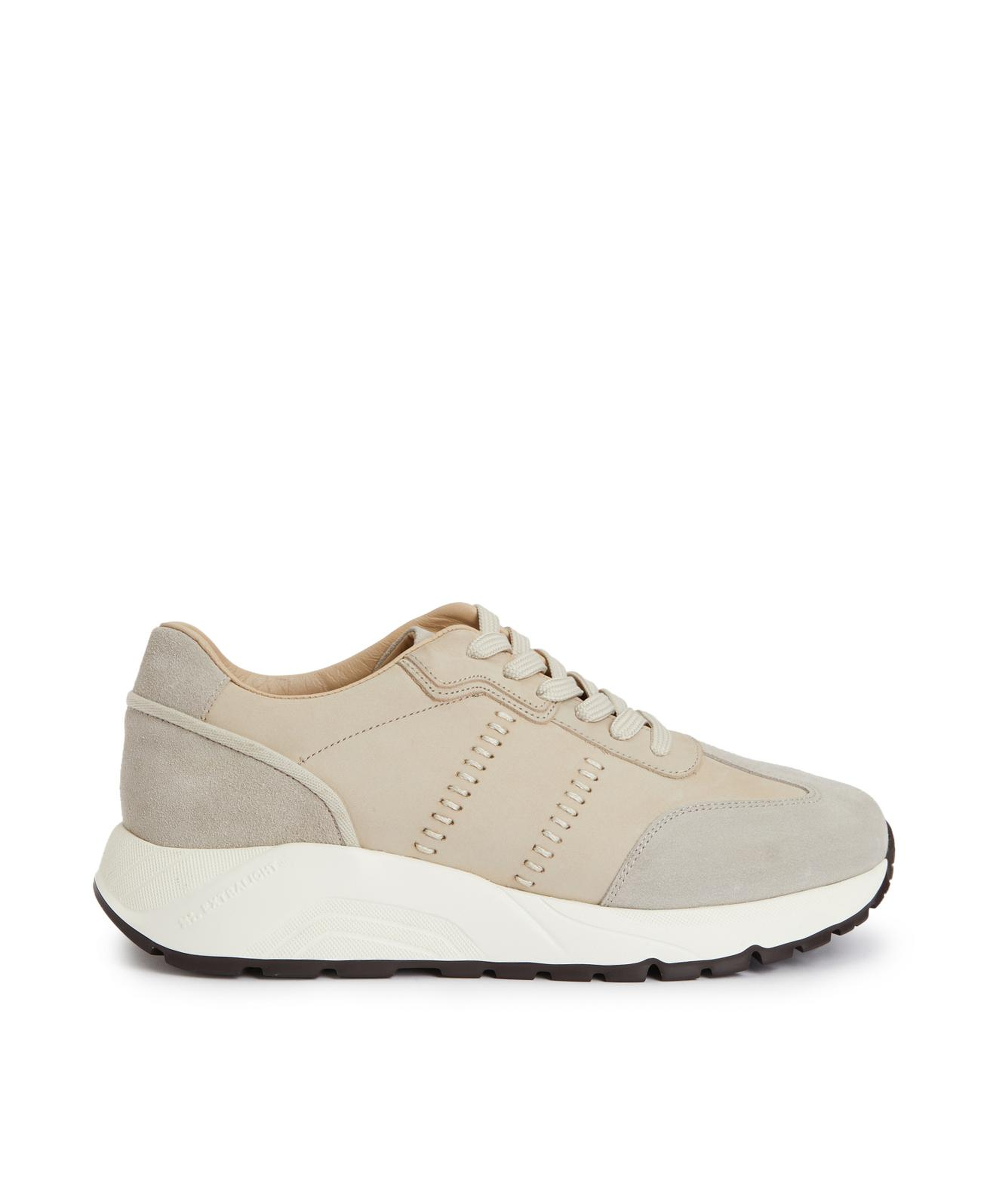 Network Erkek Taş Süet Garnili Sneaker