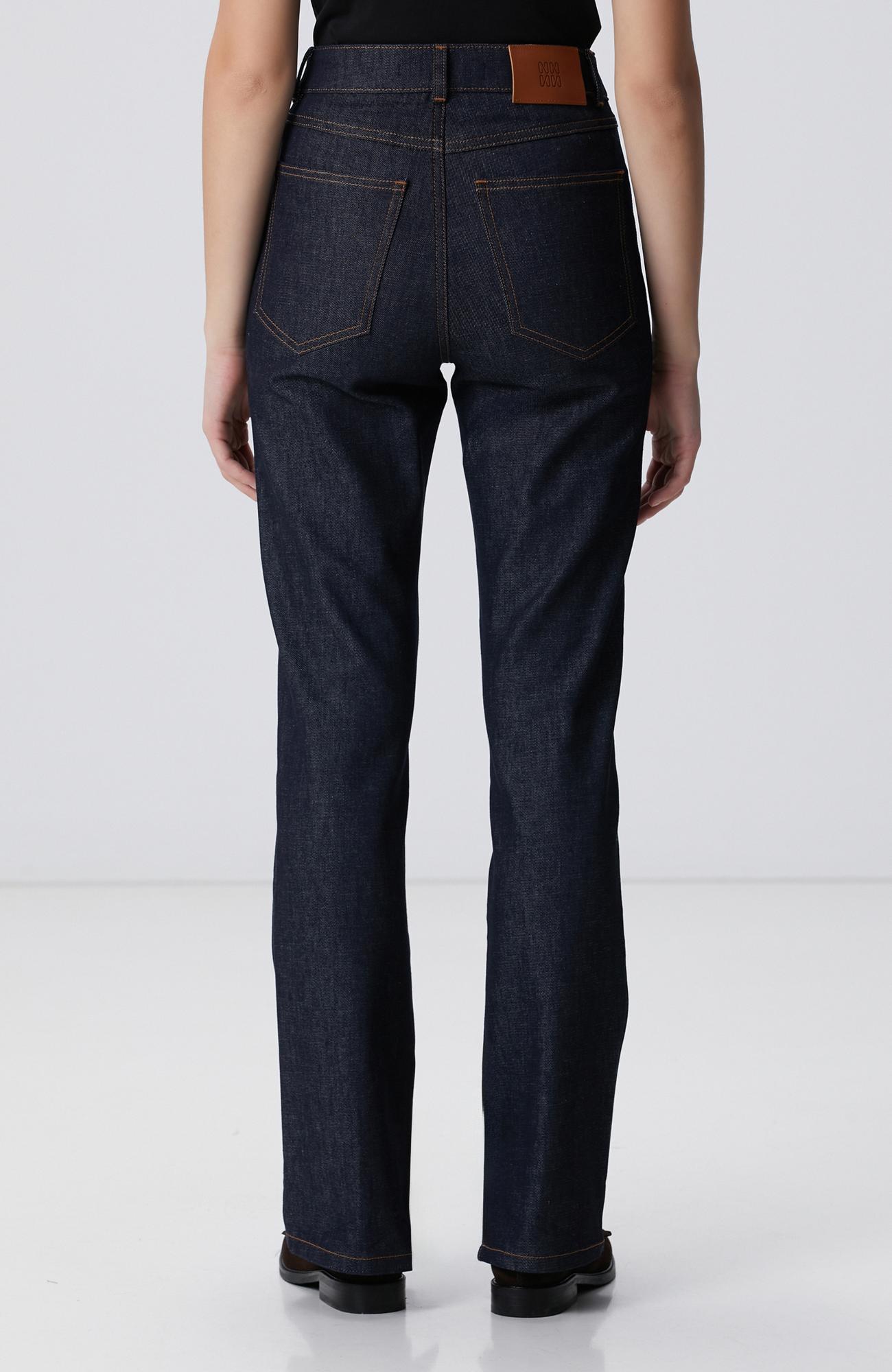 Network Kadın Lacivert Bootcut Denim Pantolon