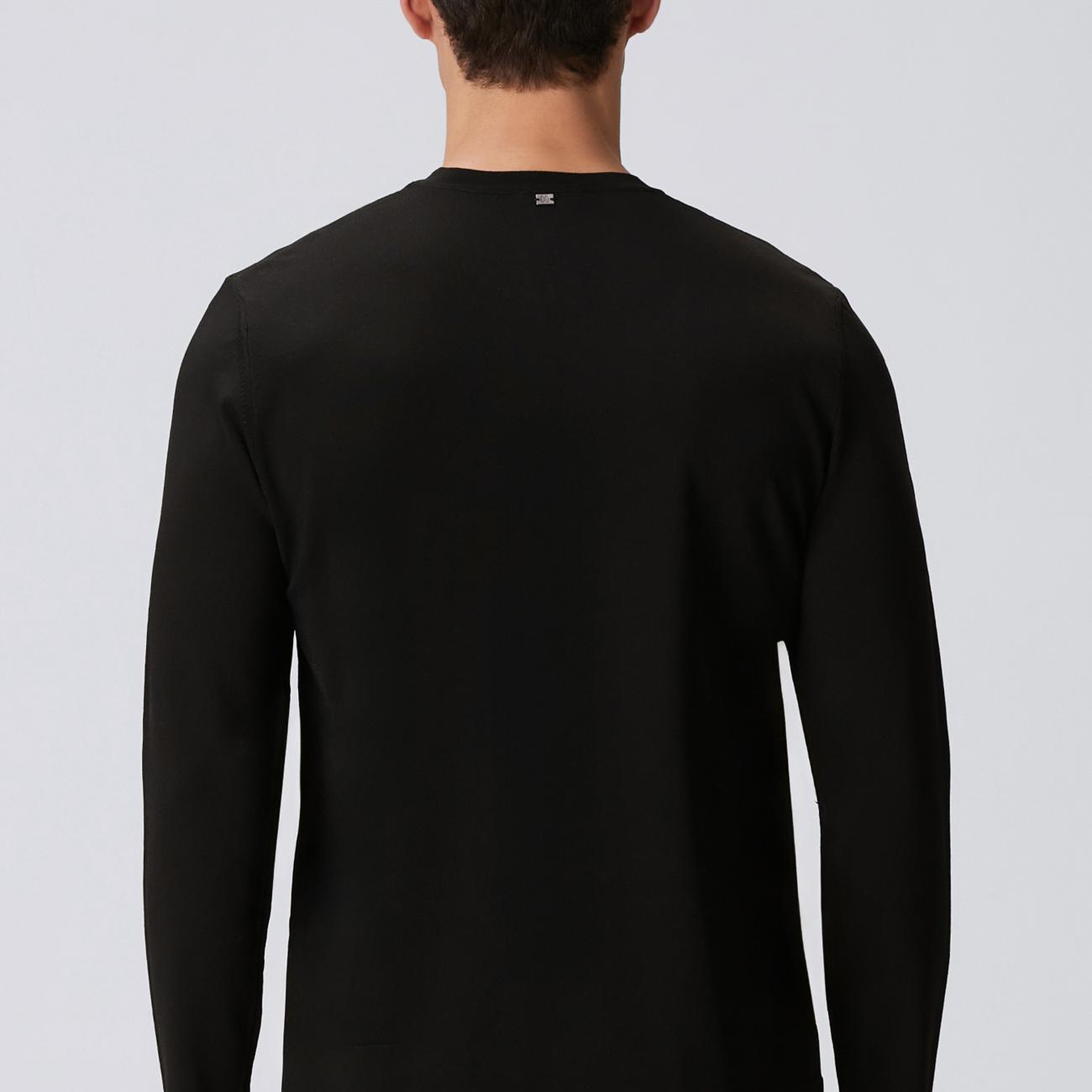 Network Erkek Siyah Rayon Kazak