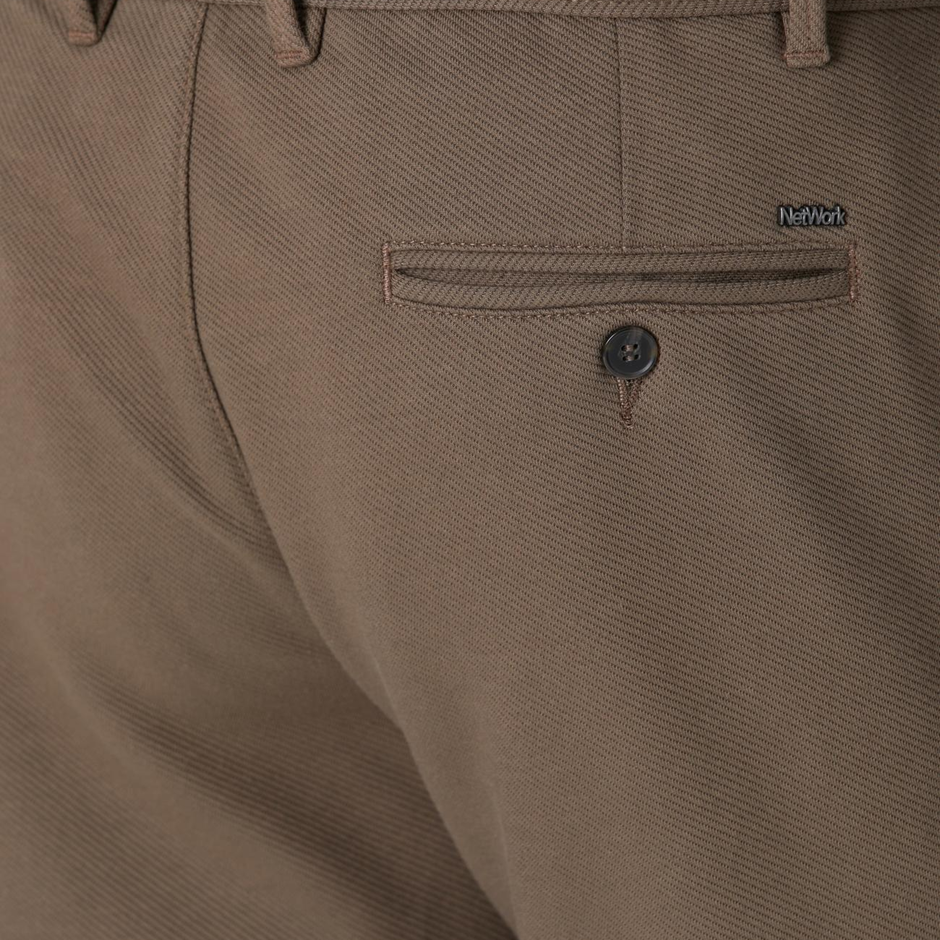 Network Erkek Kahverengi Jogger Pantolon
