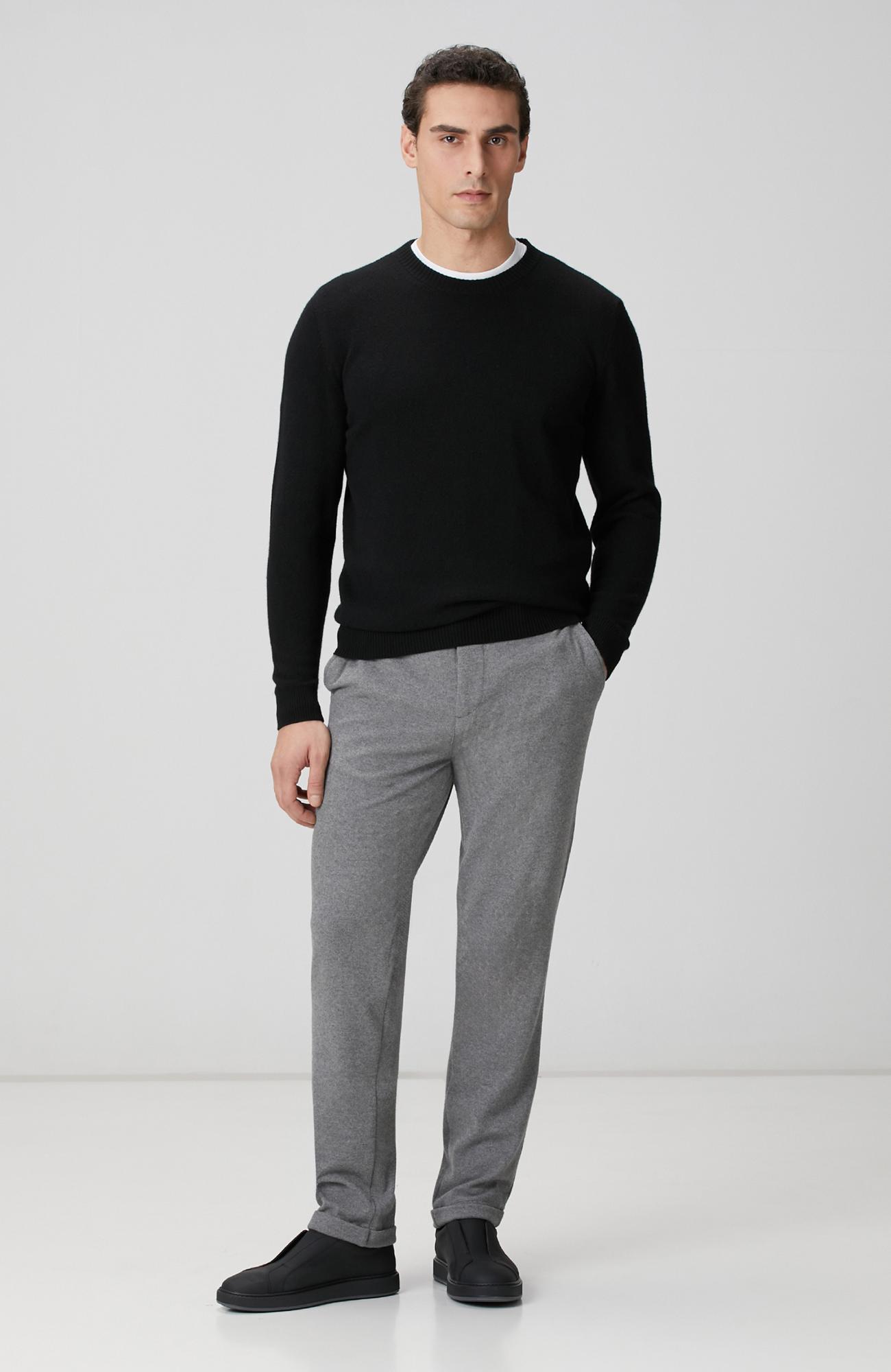 Network Erkek Gri Jogger Pantolon