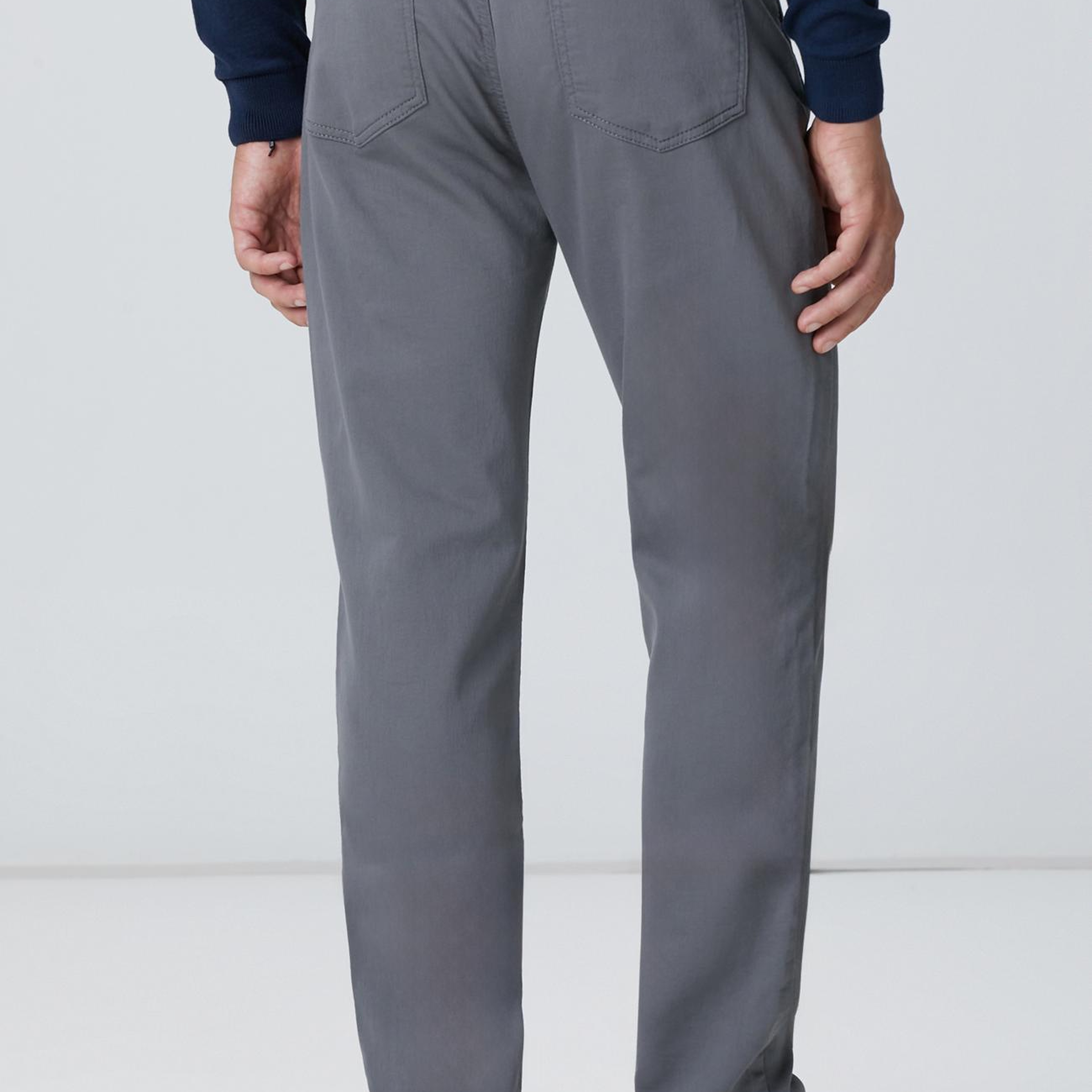 Network Erkek Gri Casual Pantolon