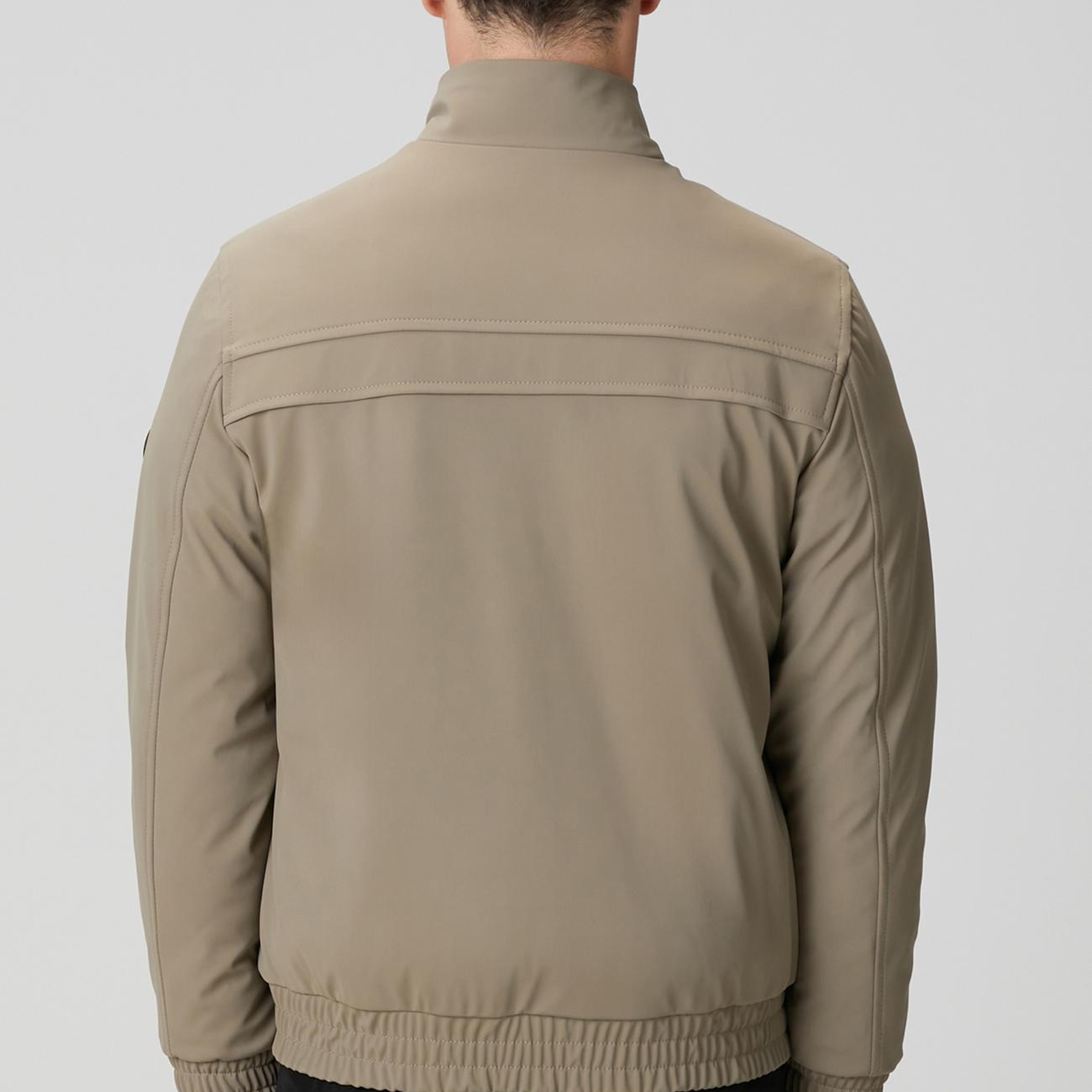 Network Erkek Açık Haki Bomber Mont