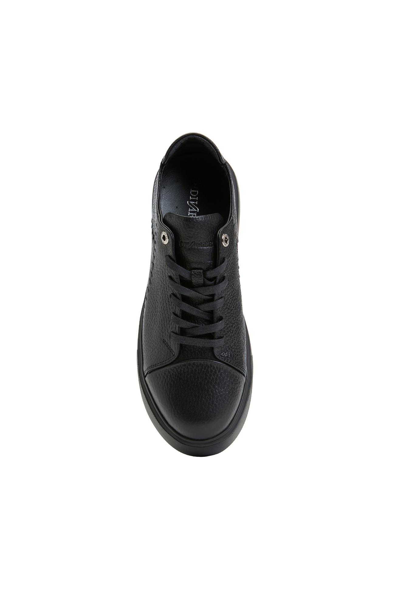 Divarese Kadın Siyah Deri Sneaker