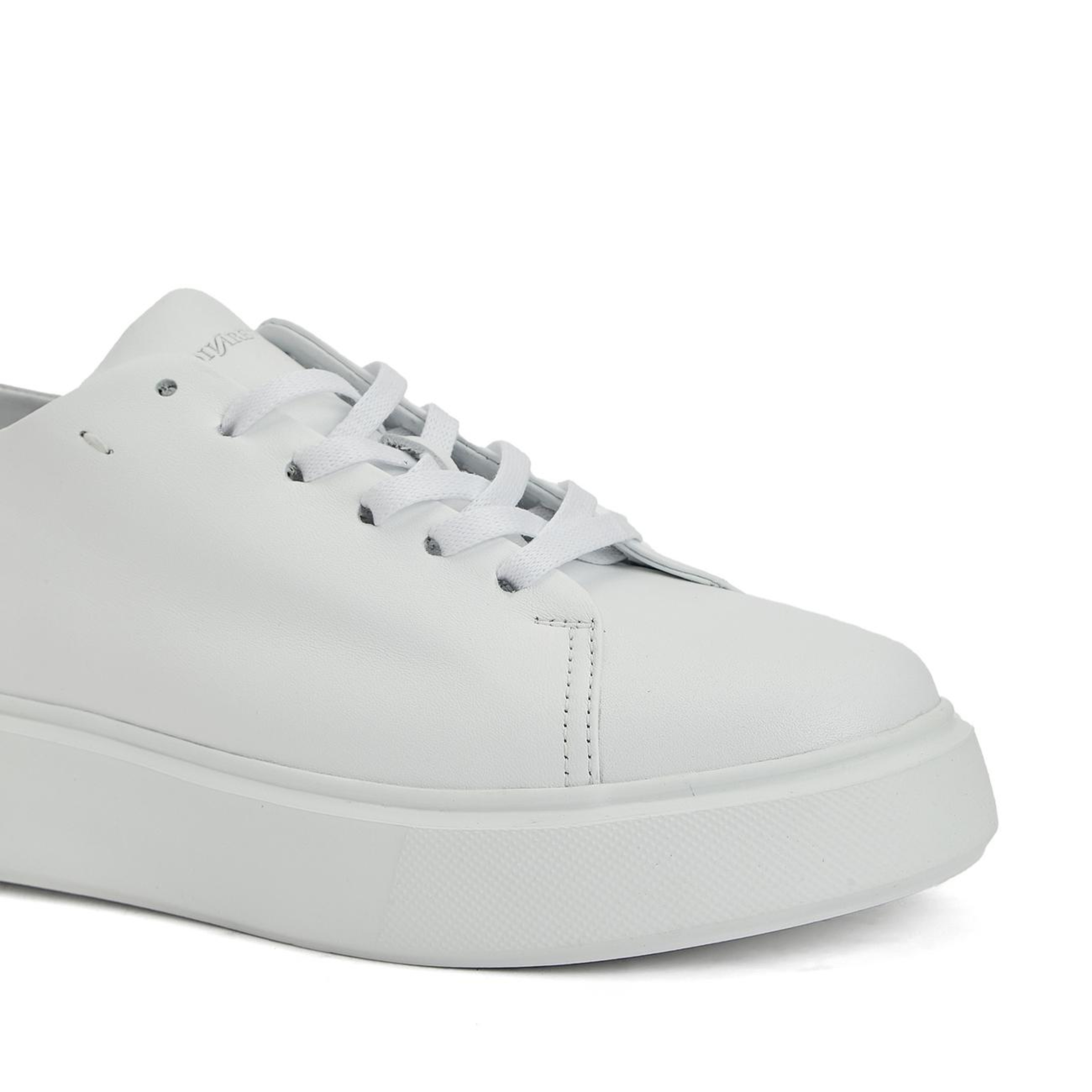 Divarese Kadın Beyaz Deri Sneaker