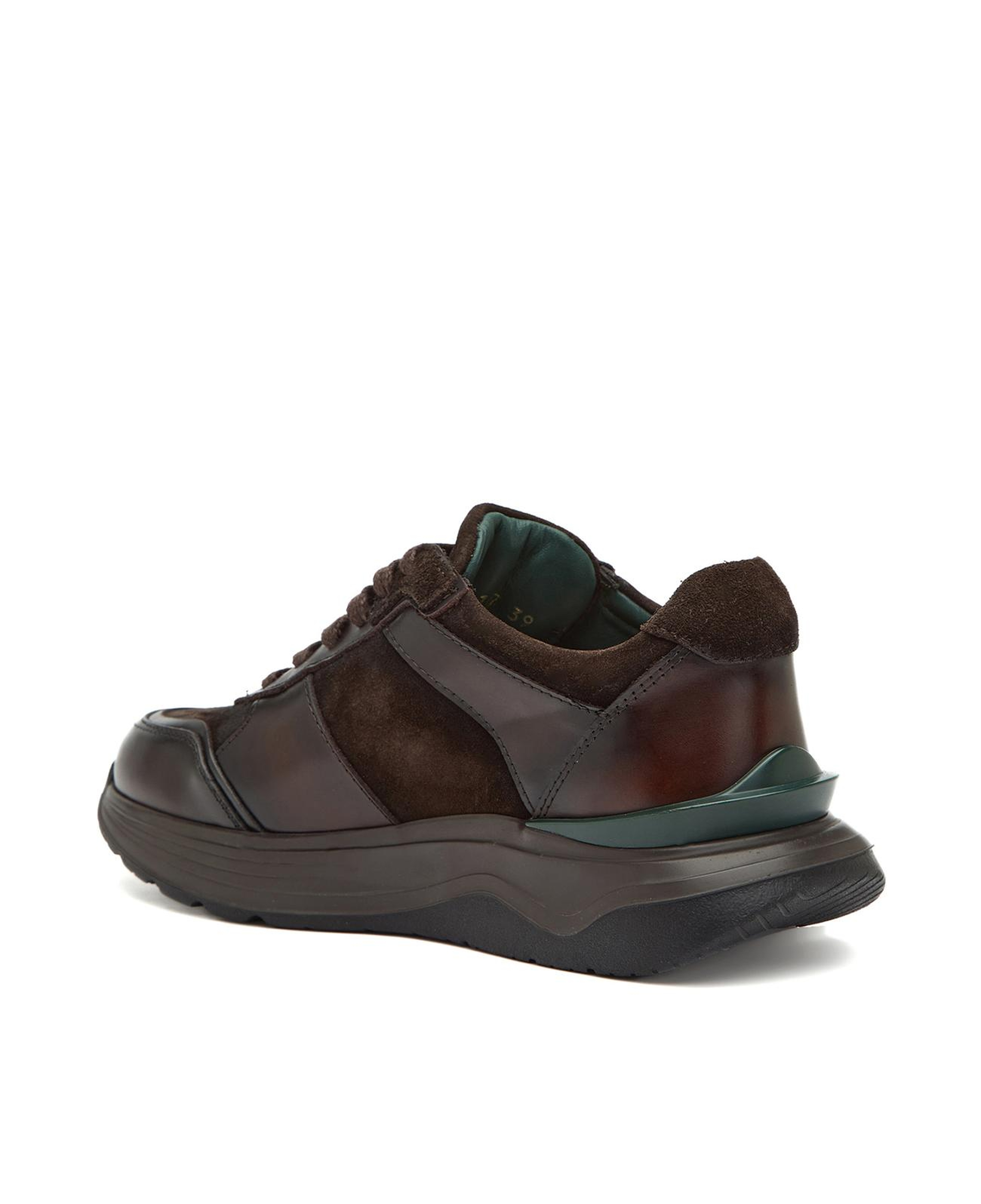 George Hogg Kadın Kahverengi Deri Sneaker