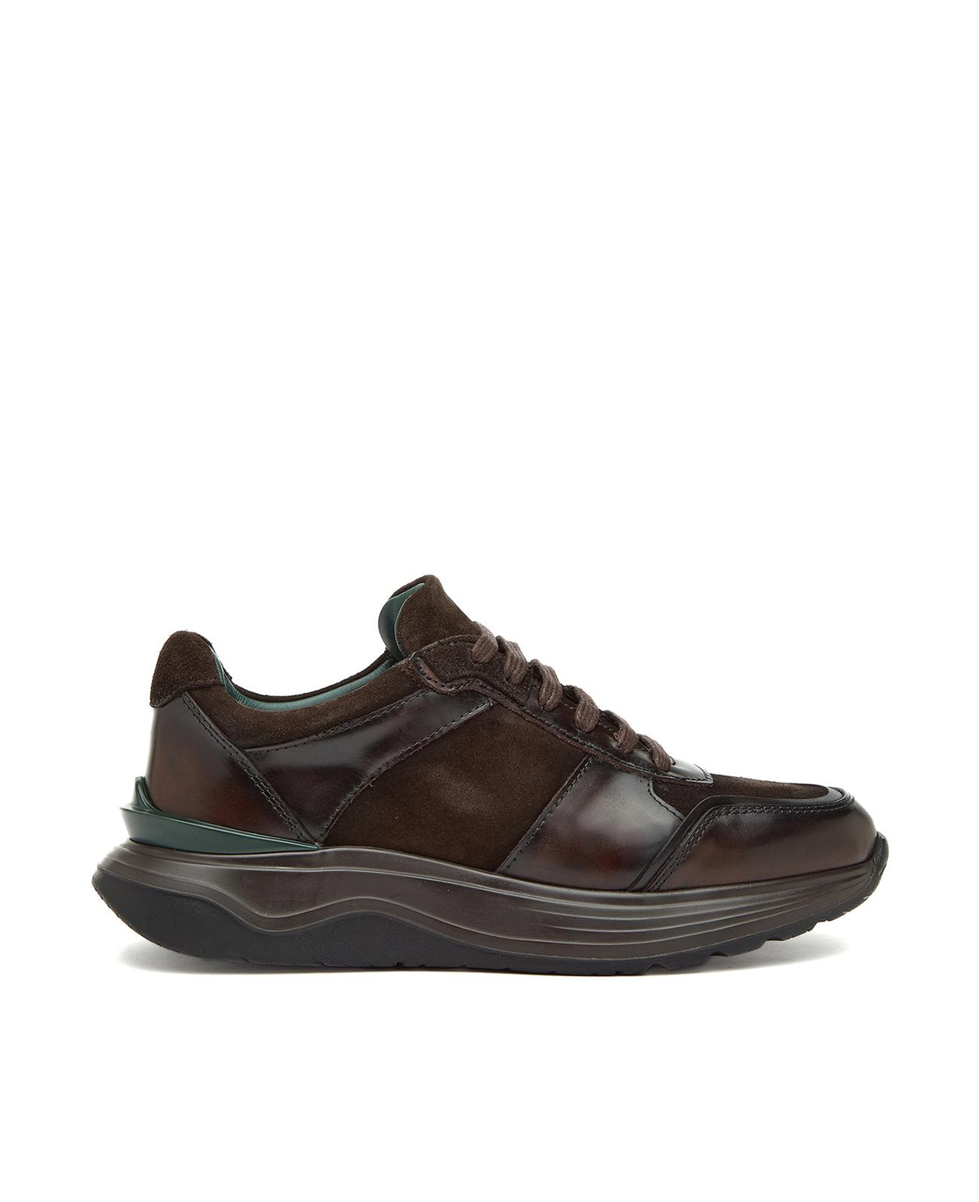 George Hogg Kadın Kahverengi Deri Sneaker
