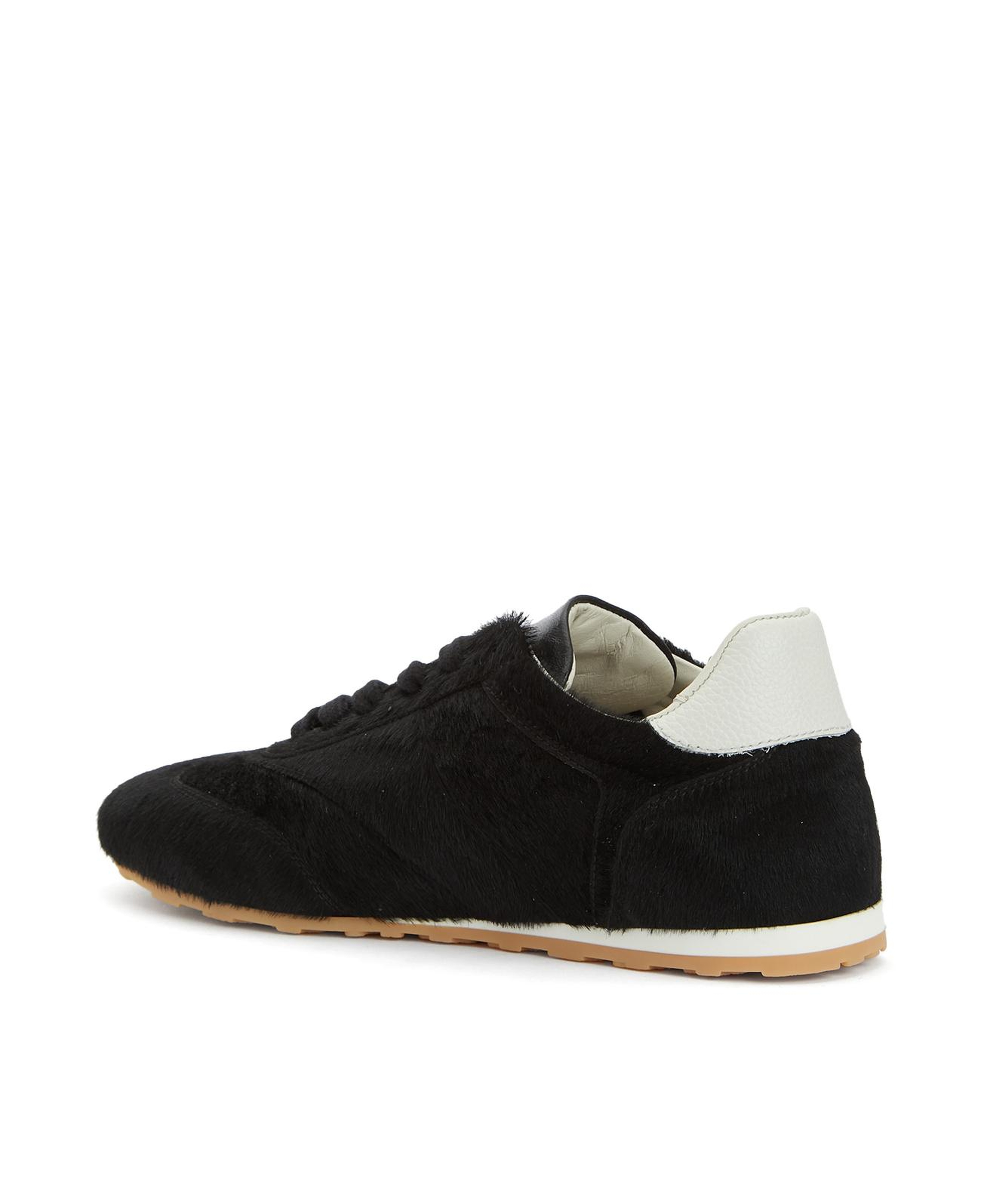 Divarese Kadın Siyah Deri Sneaker