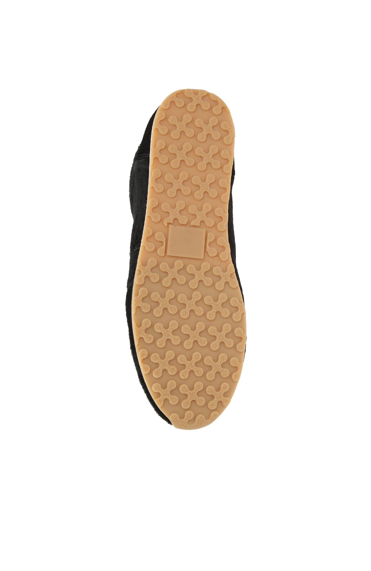 Divarese Kadın Siyah Deri Sneaker