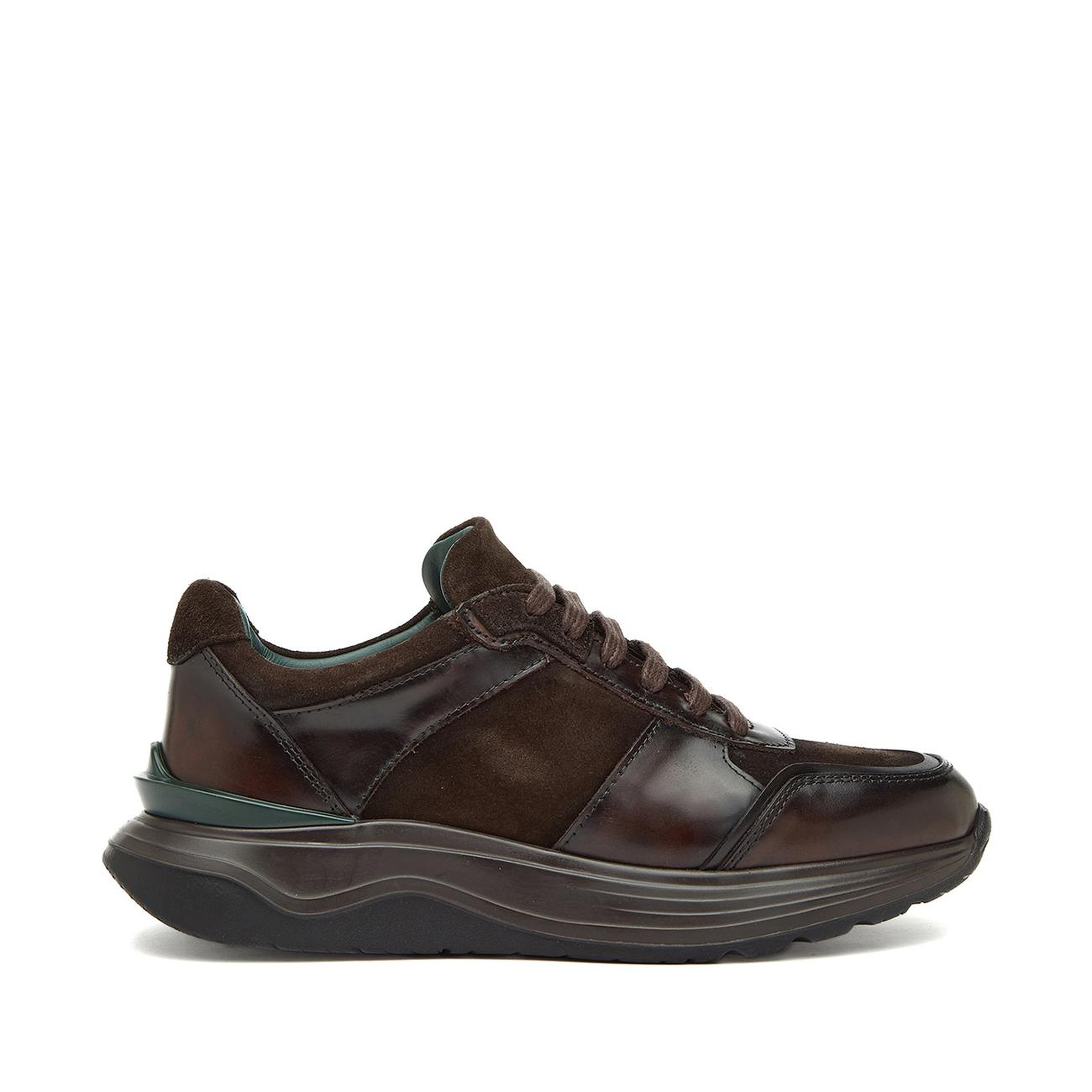 George Hogg Kadın Kahverengi Deri Sneaker