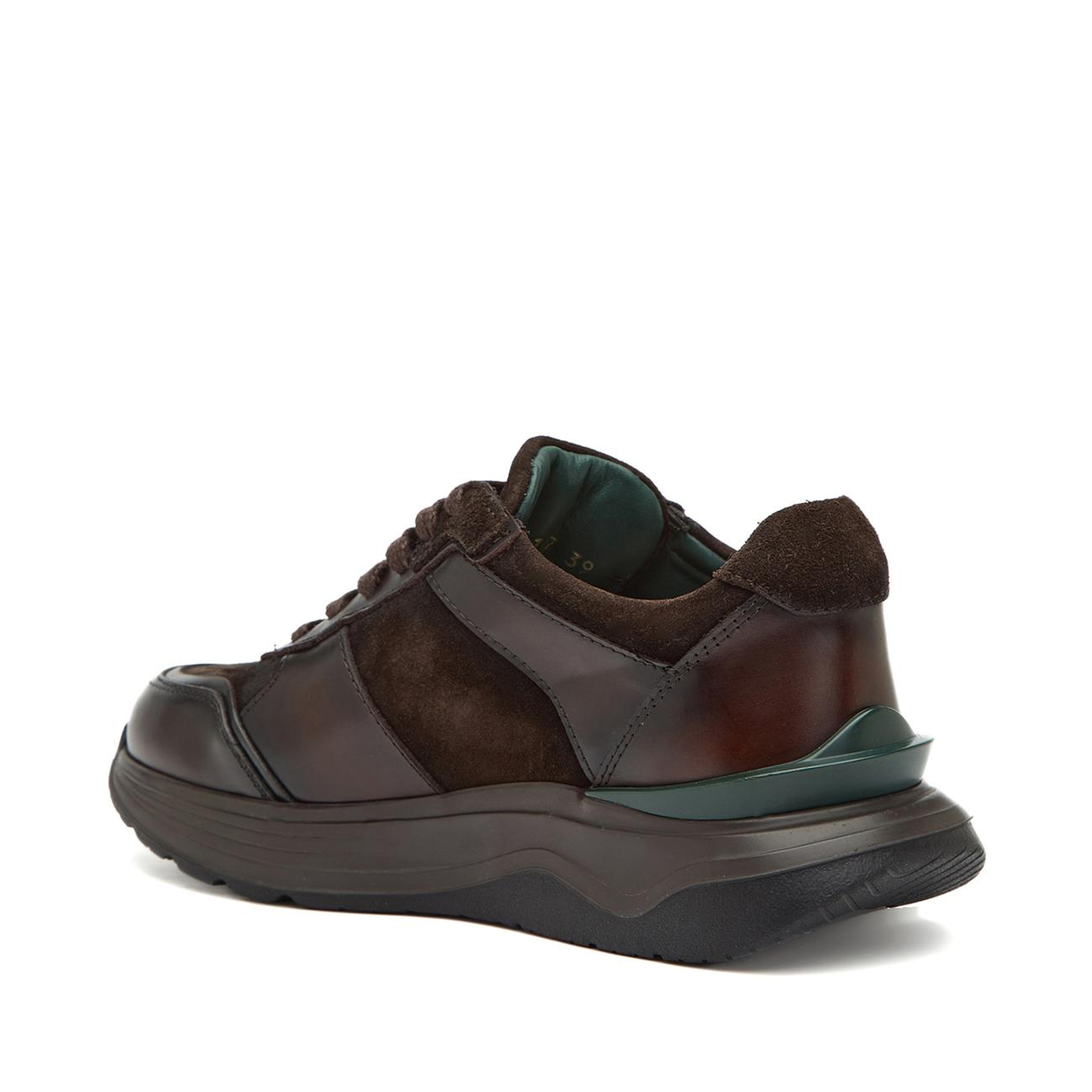 George Hogg Kadın Kahverengi Deri Sneaker