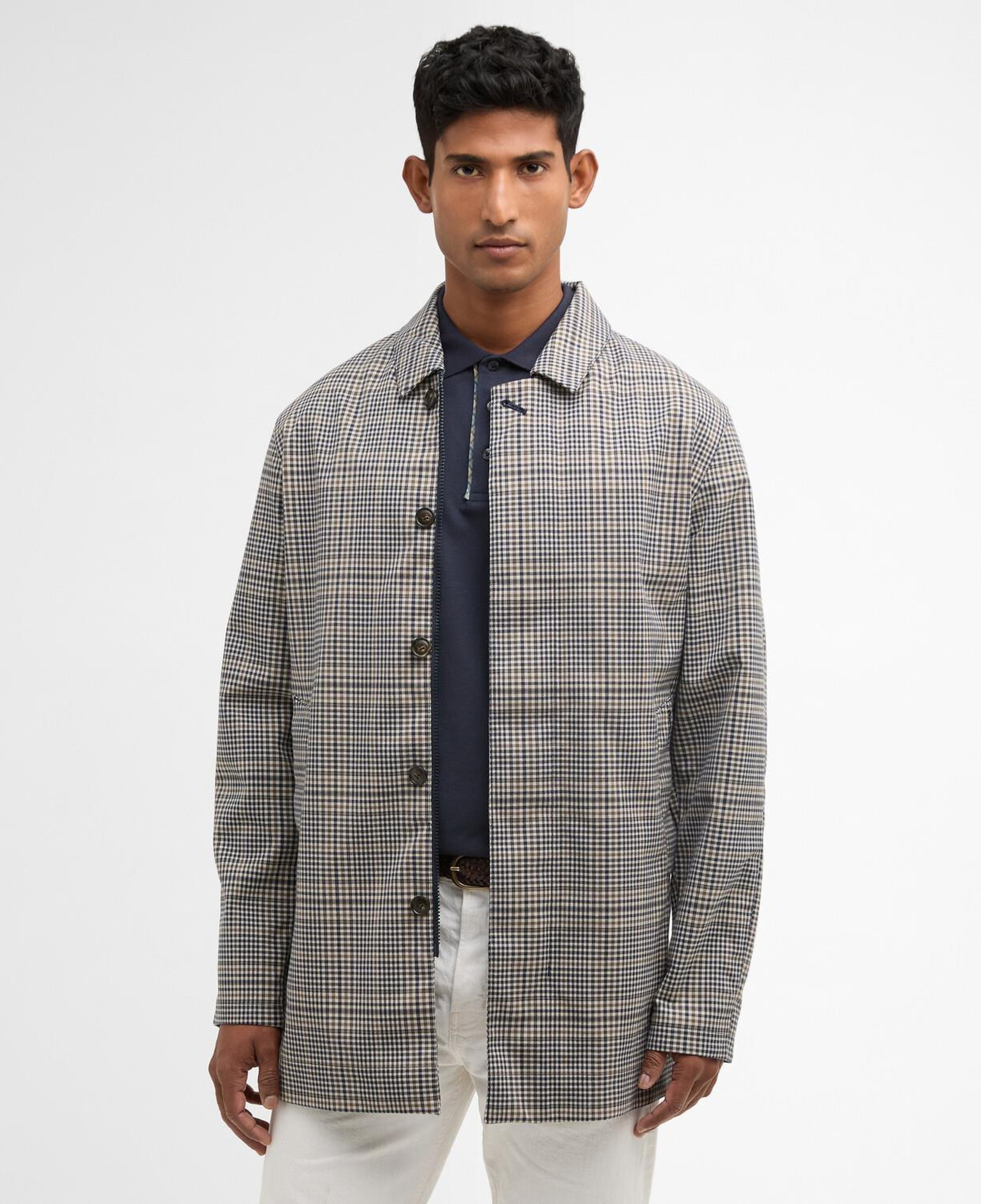 Barbour Check Rokig Waterproof Ceket