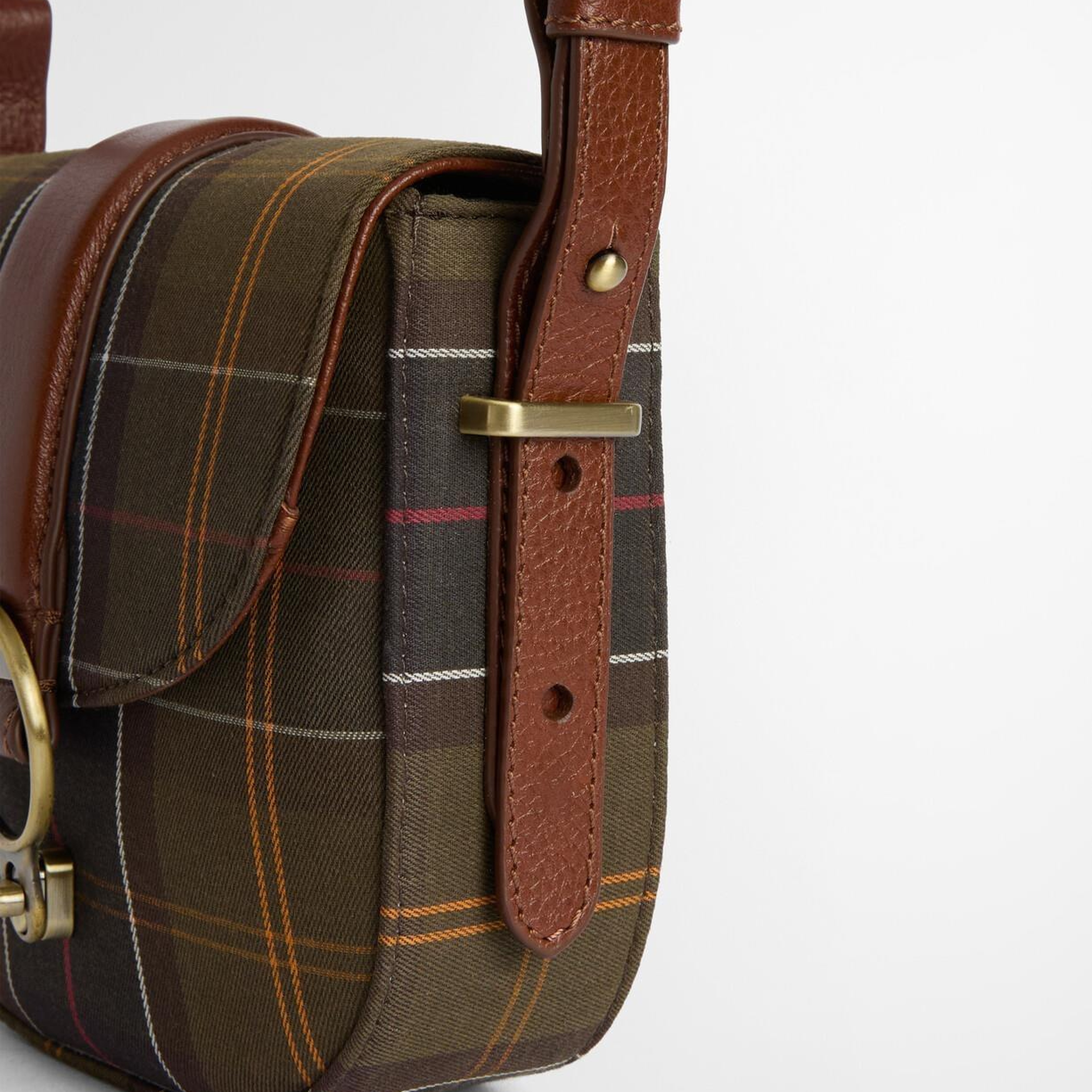 Barbour Elm Tartan Çapraz Çanta