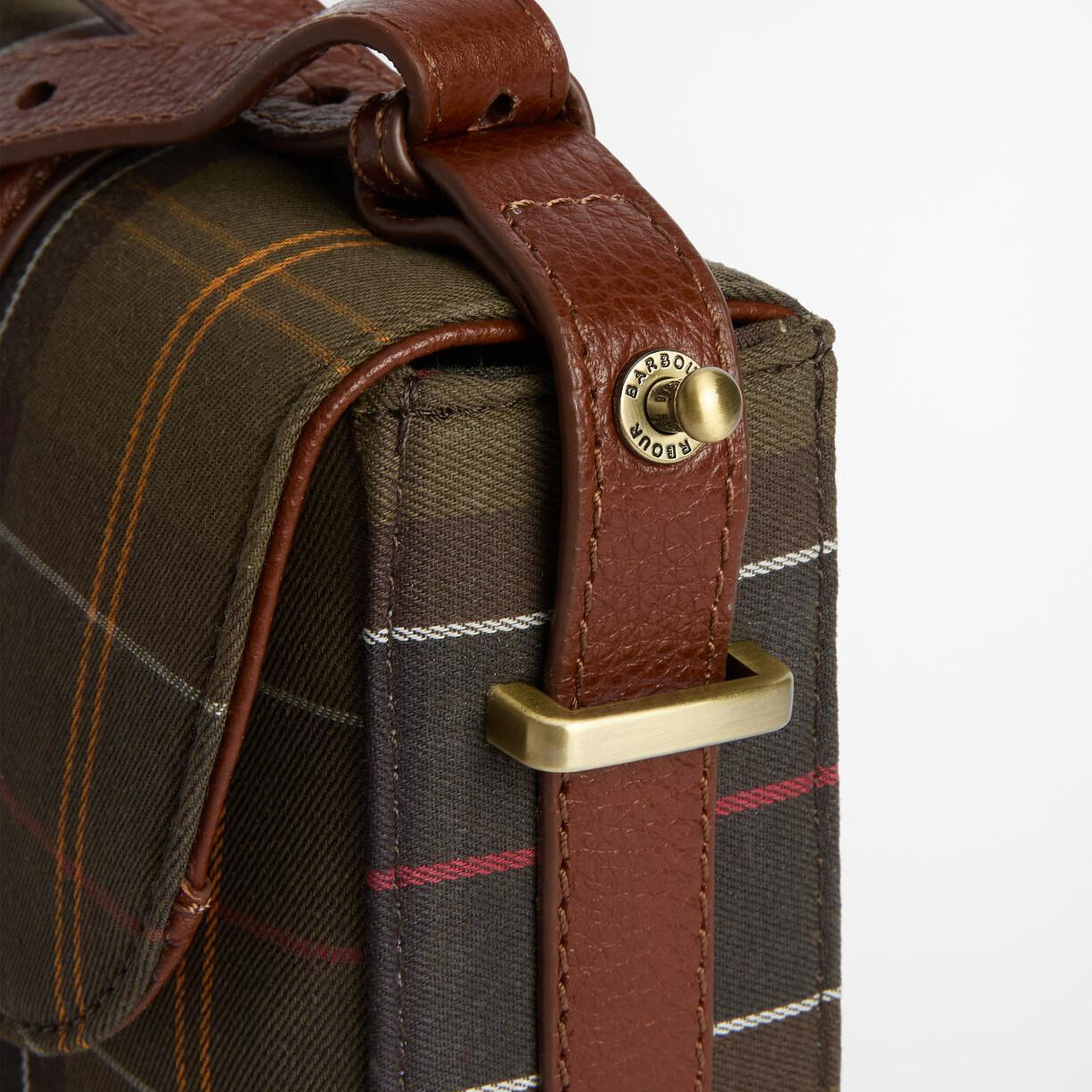 Barbour Elm Tartan Çapraz Çanta