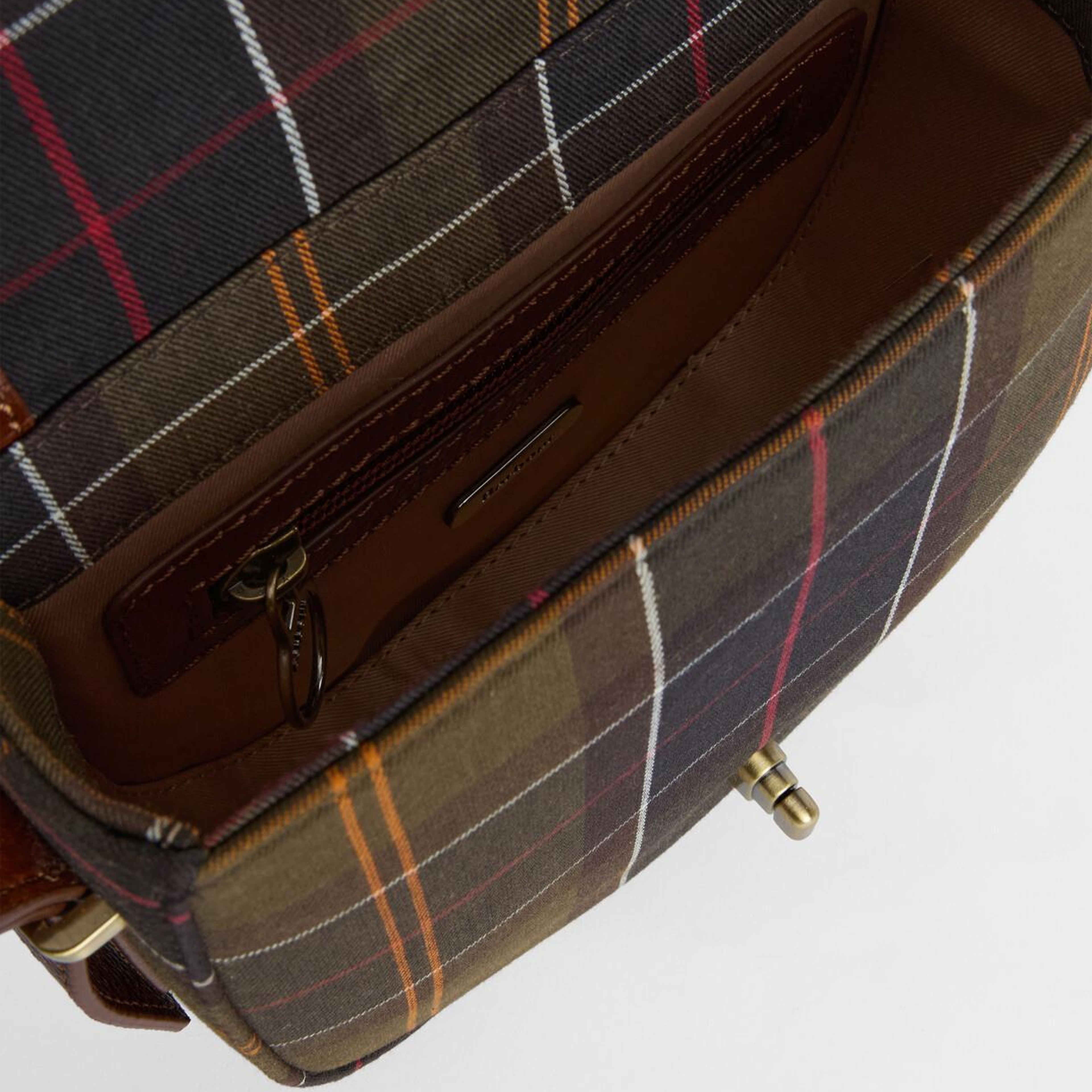 Barbour Elm Tartan Çapraz Çanta