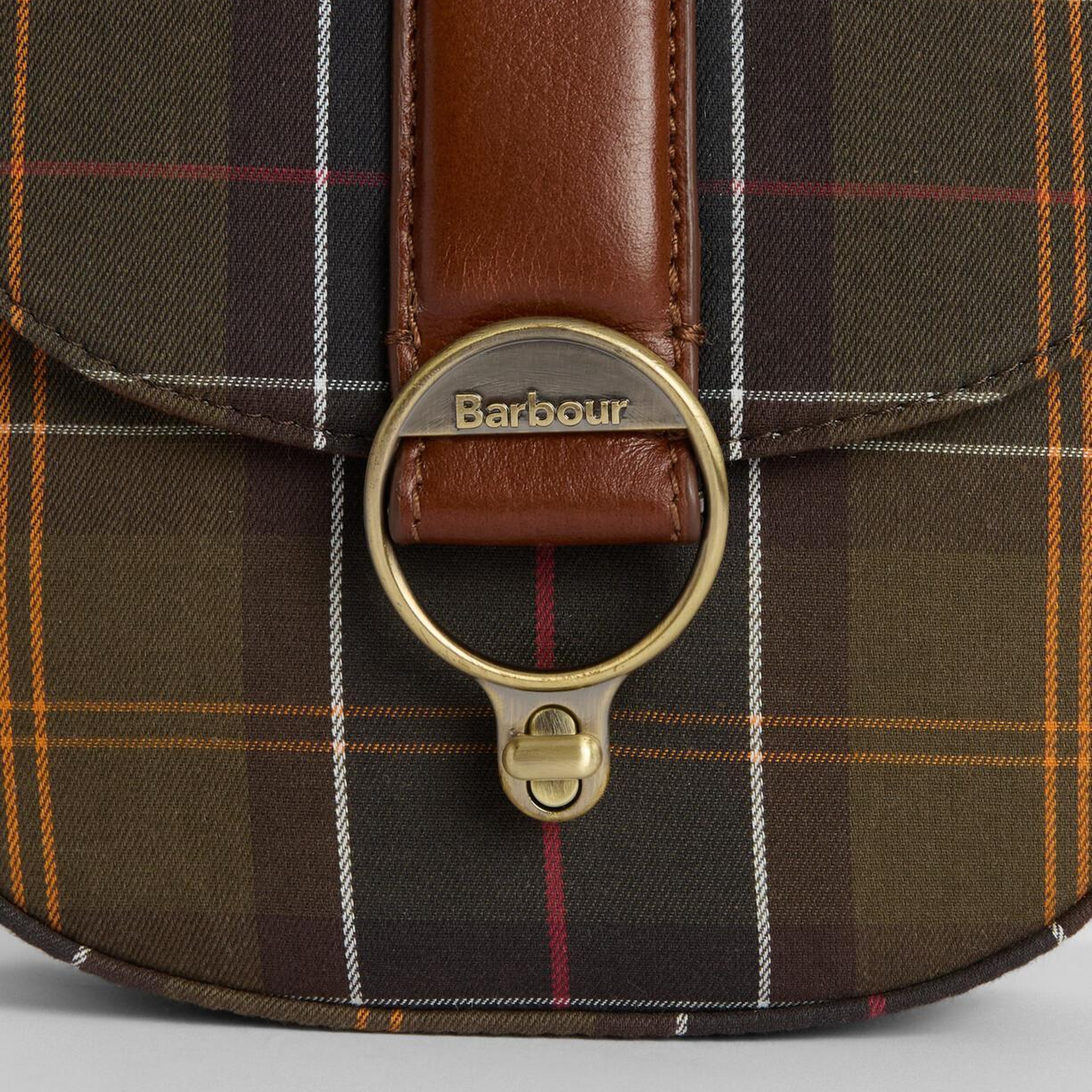 Barbour Elm Tartan Çapraz Çanta