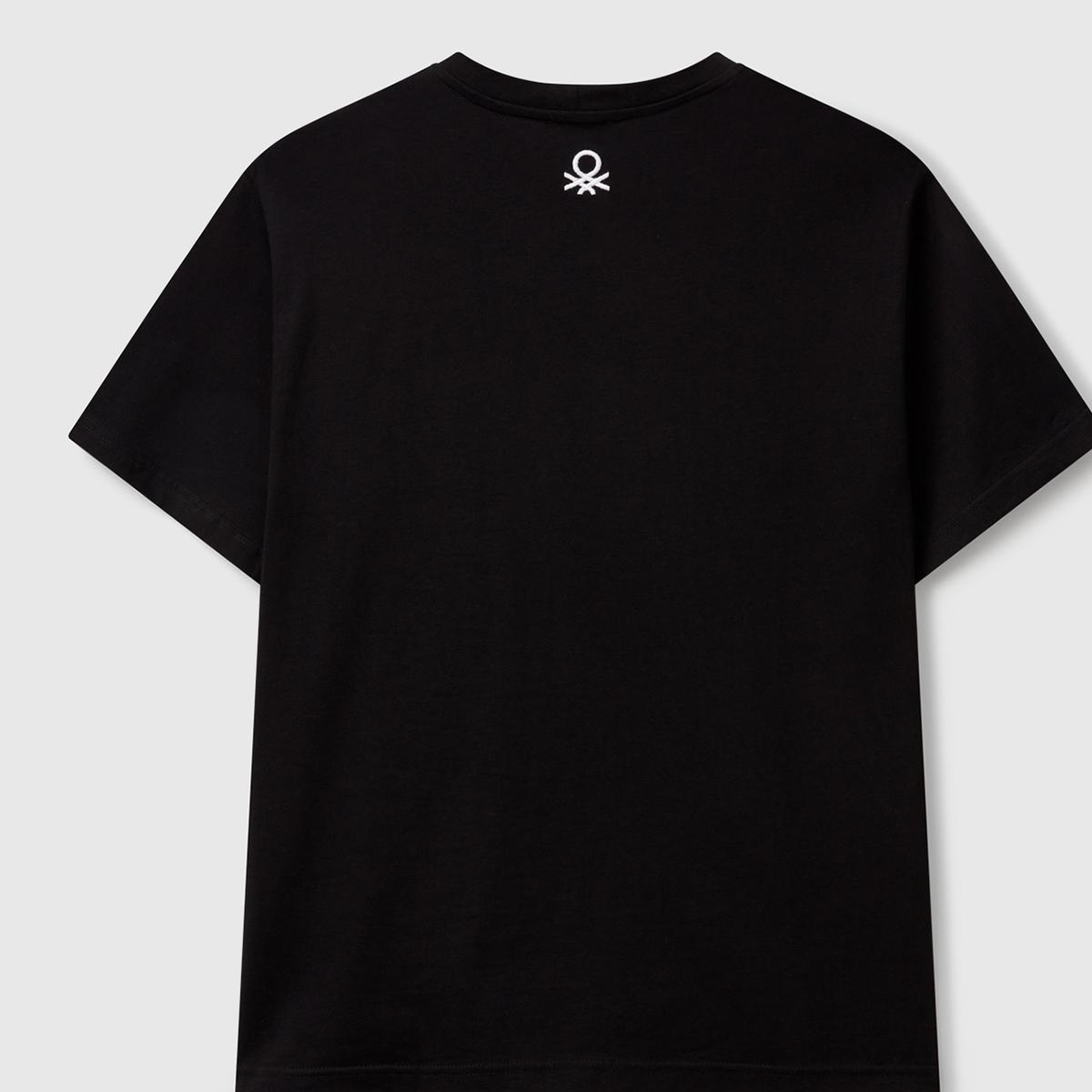 Unisex Siyah %100 Koton Oliviero Toscani Fotoğraf Baskılı T-Shirt