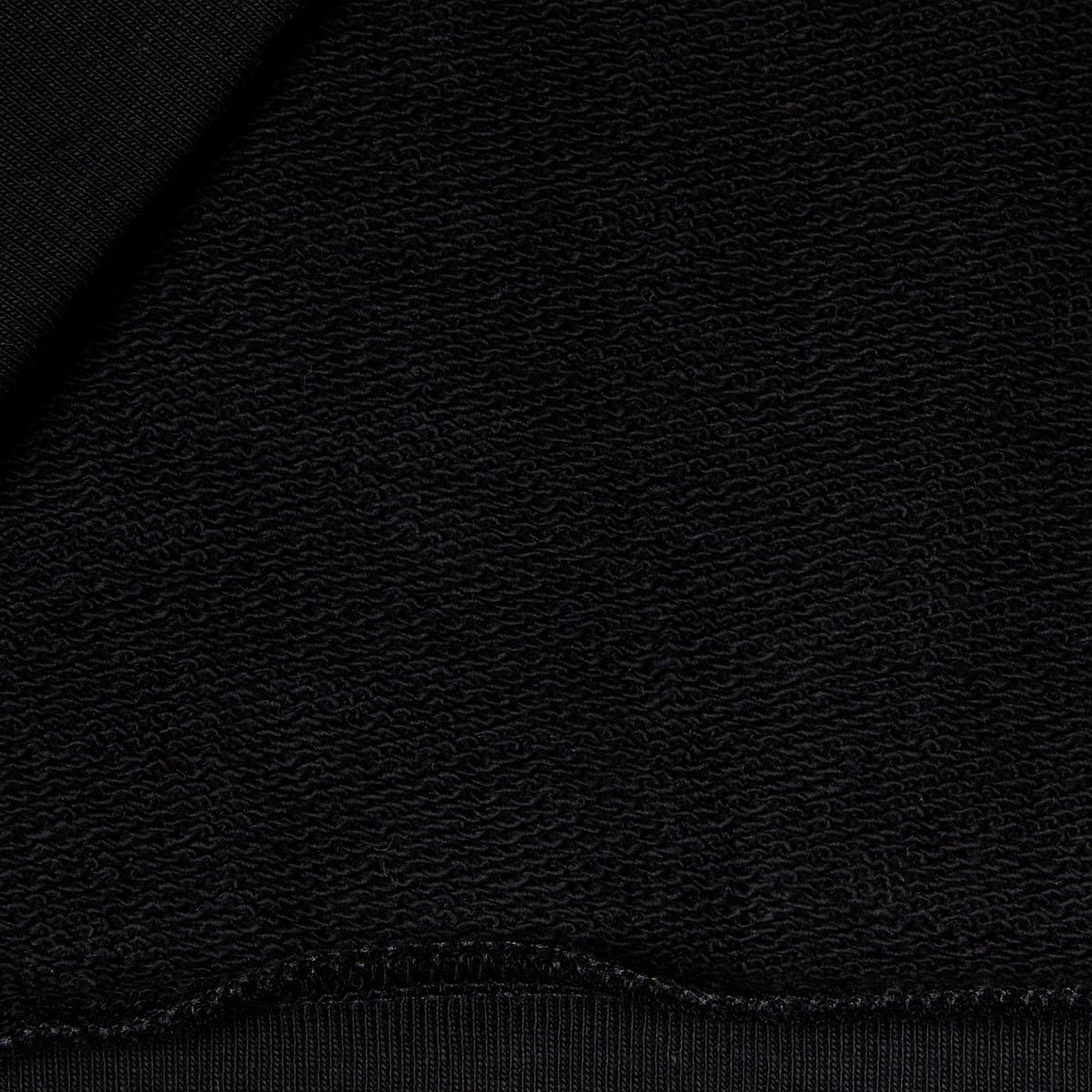 Erkek Siyah  %100 Pamuk Relaxed Fit Stranger Things Baskılı Sweatshirt