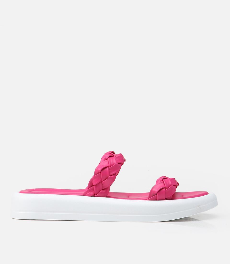 Kadın Deri Pembe Terlik