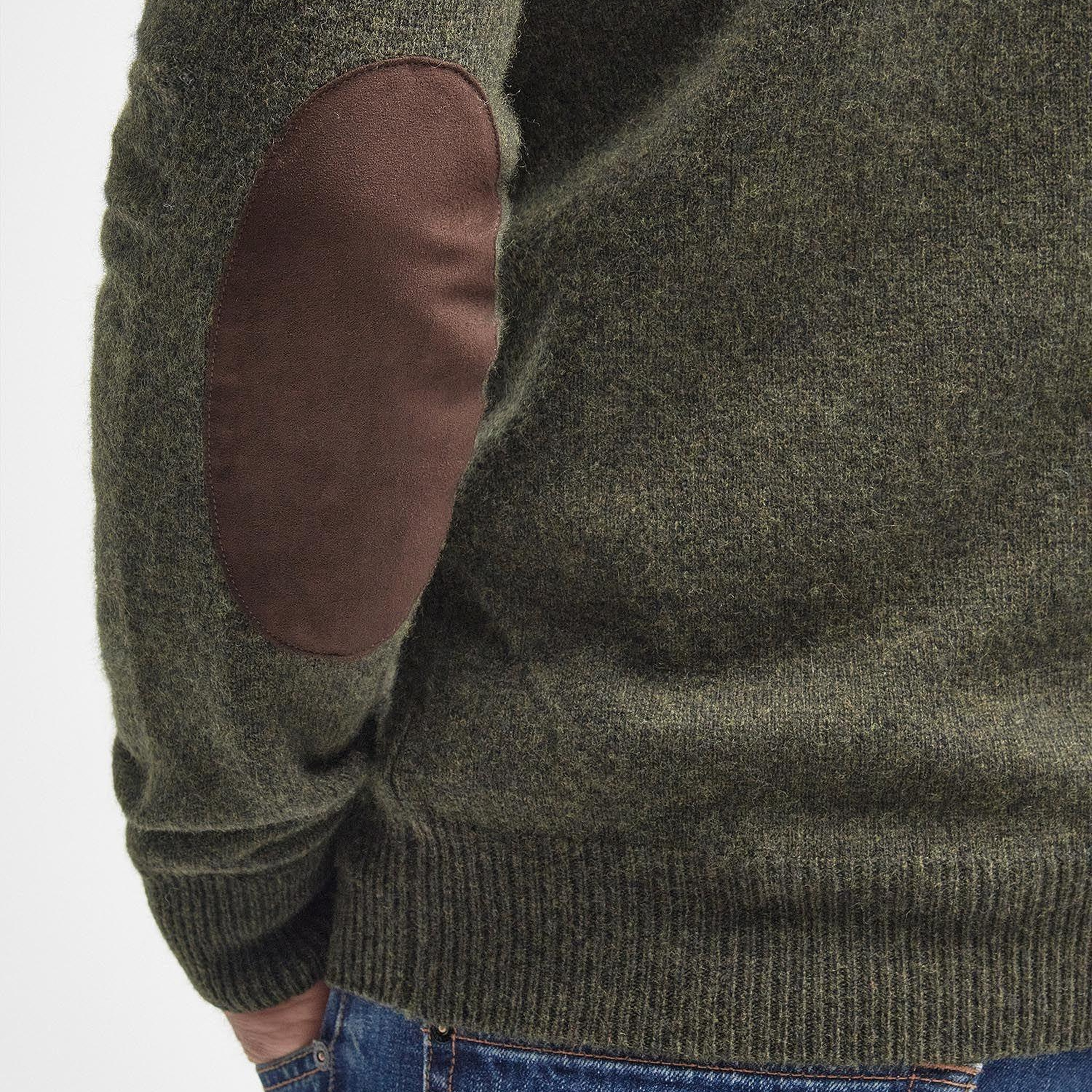 Barbour Patch Half Zip Kazak
