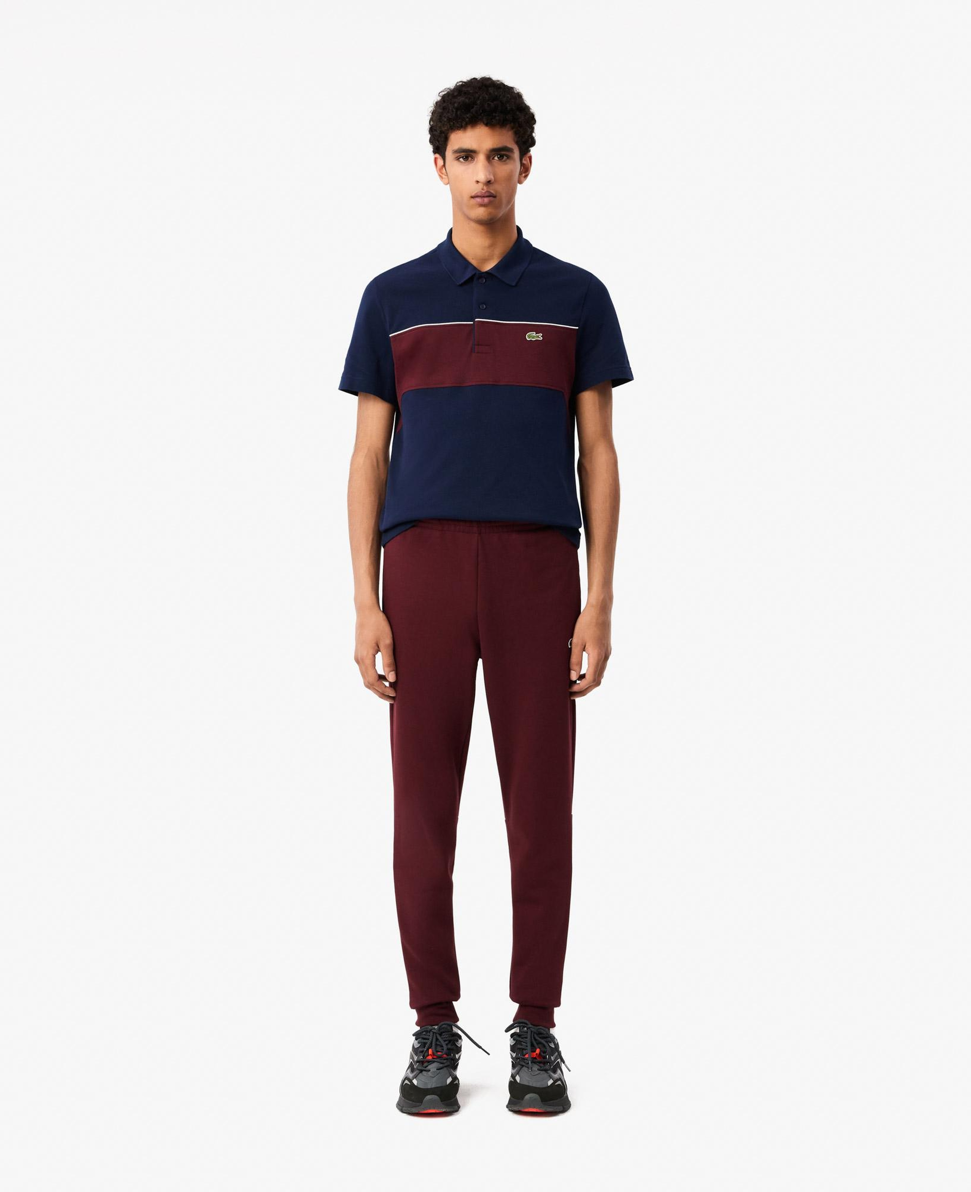 Erkek Slim Fit Bordo Eşofman Altı