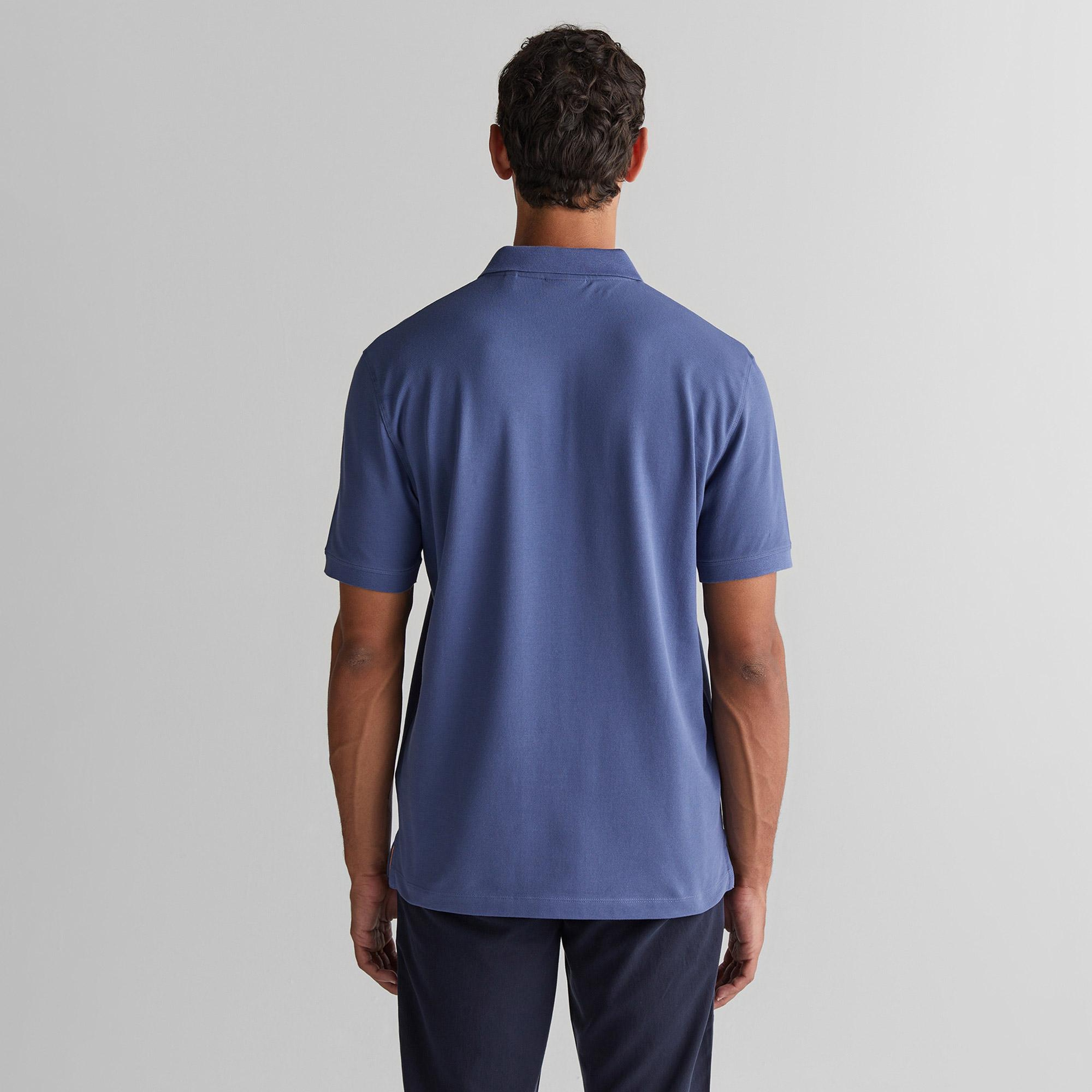GANT Erkek Lacivert Regular Fit Polo