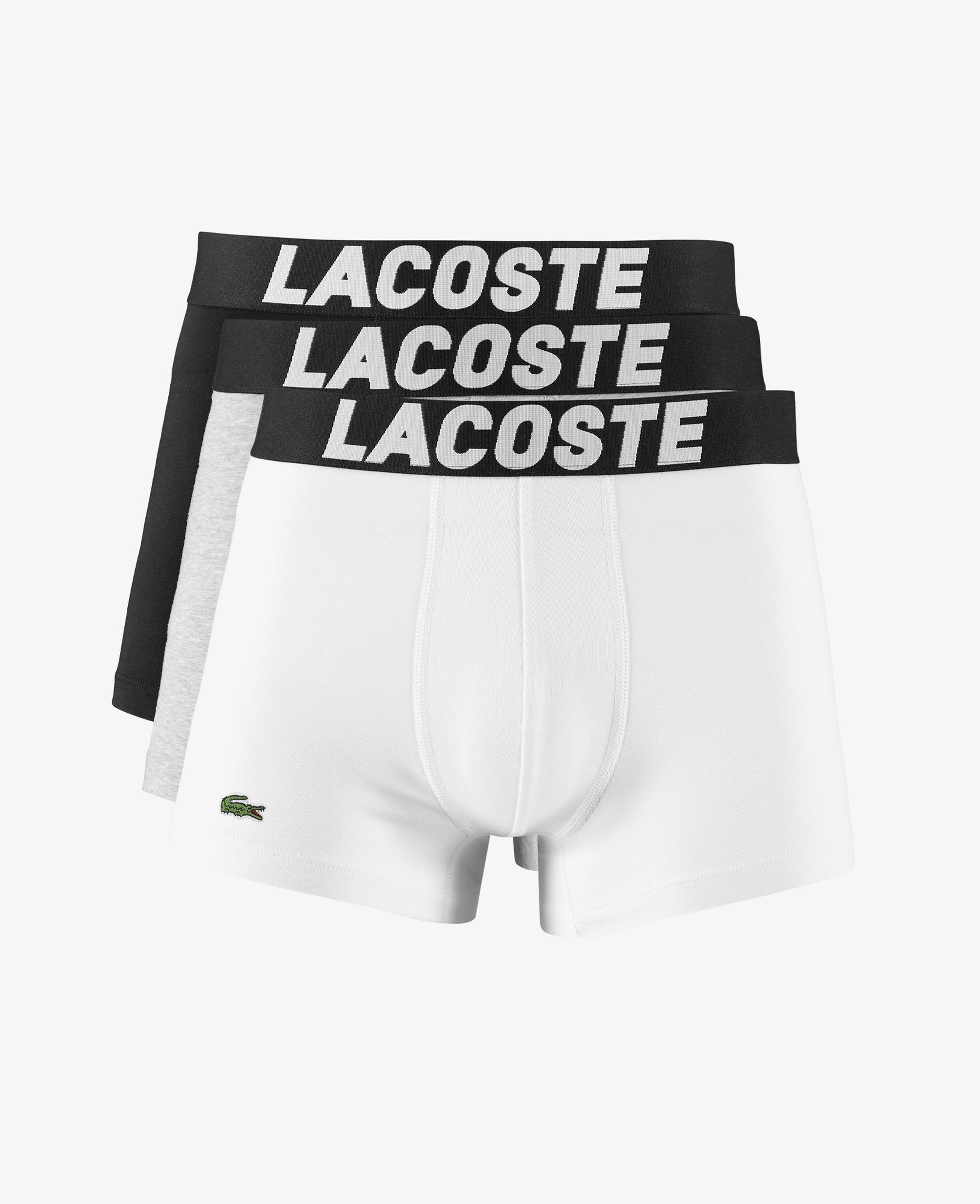 Lacoste Erkek Baskılı 3'lü Renkli Boxer