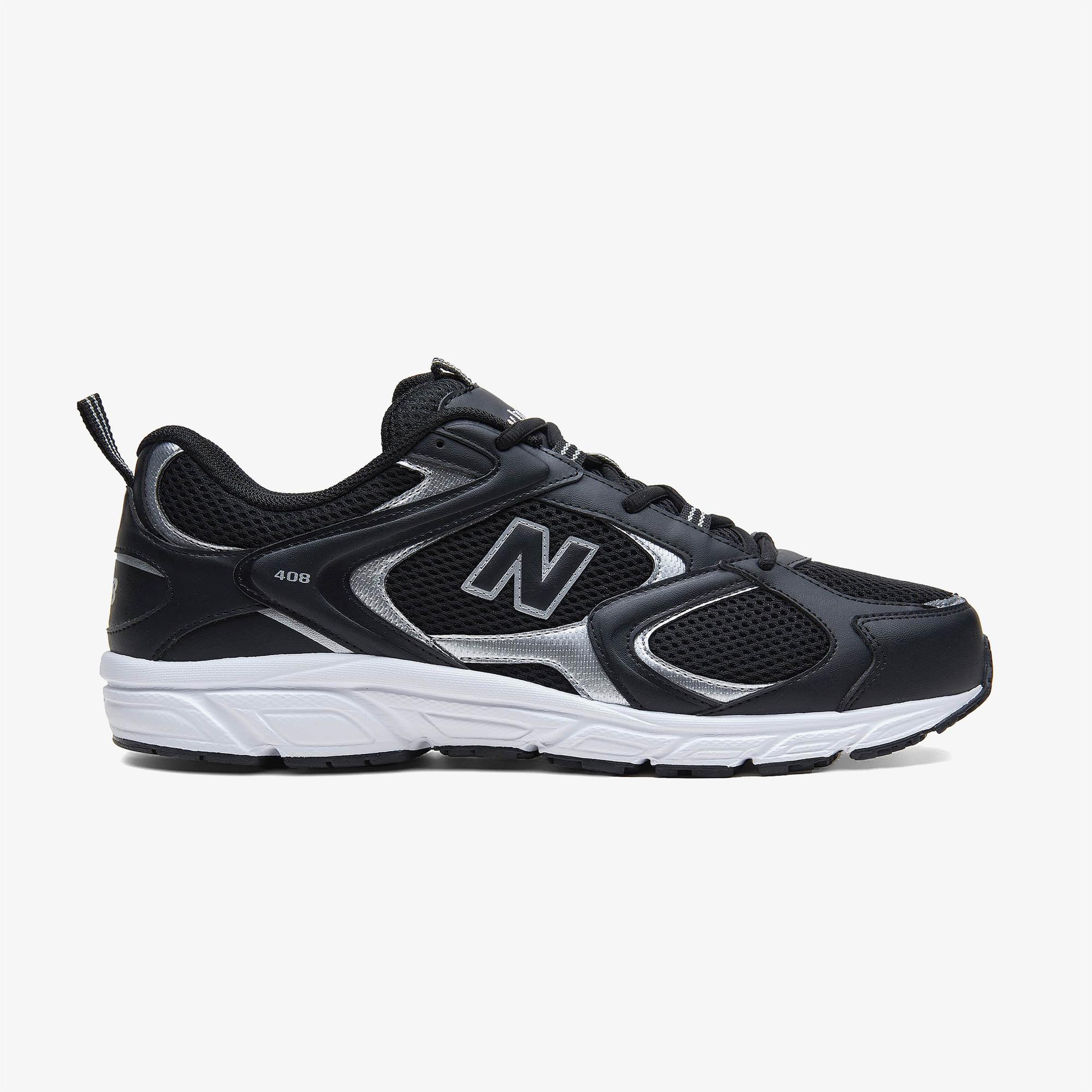 New Balance 408 Unisex Siyah Spor Ayakkabı