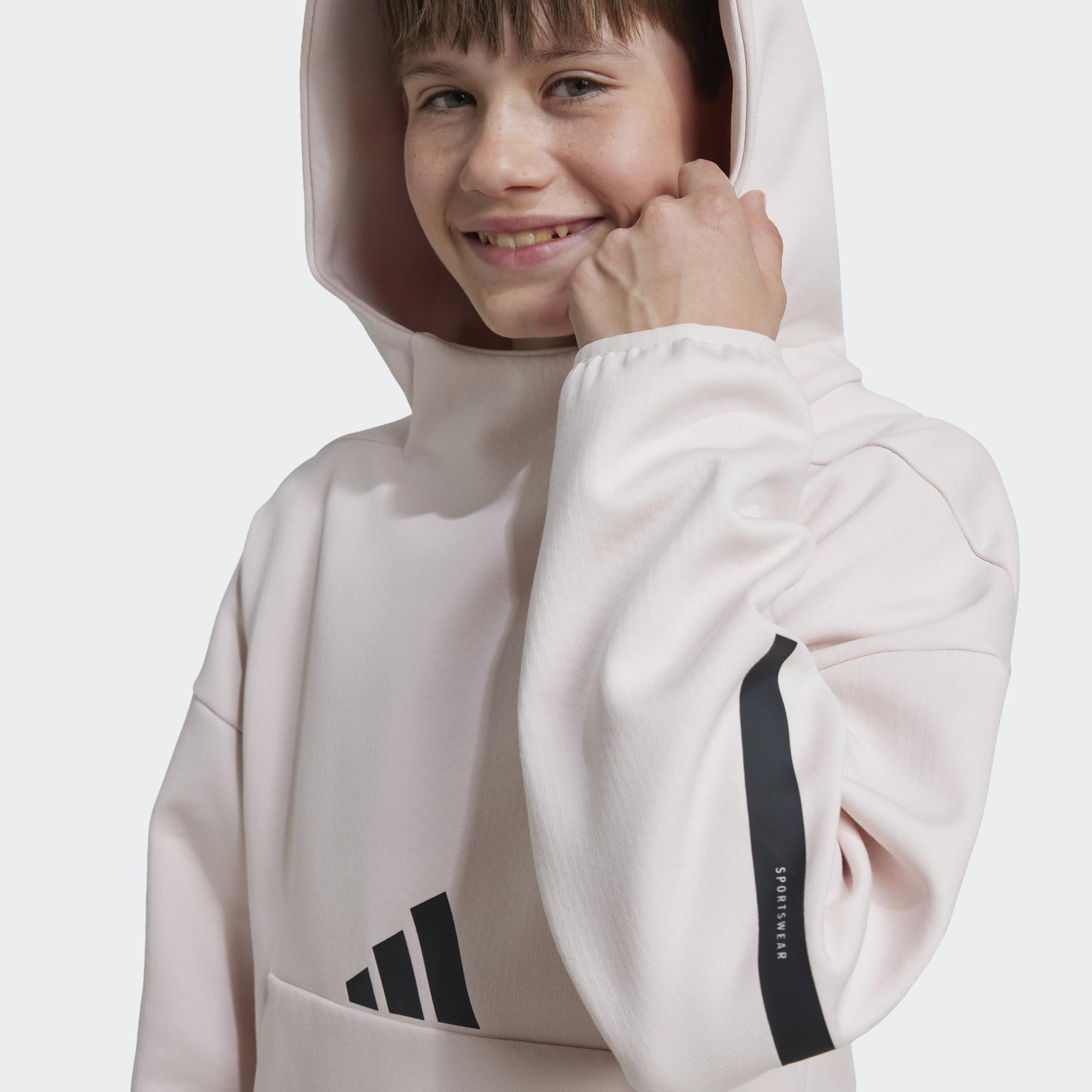 adidas ZNE Çocuk Pembe Günlük Sweatshirt