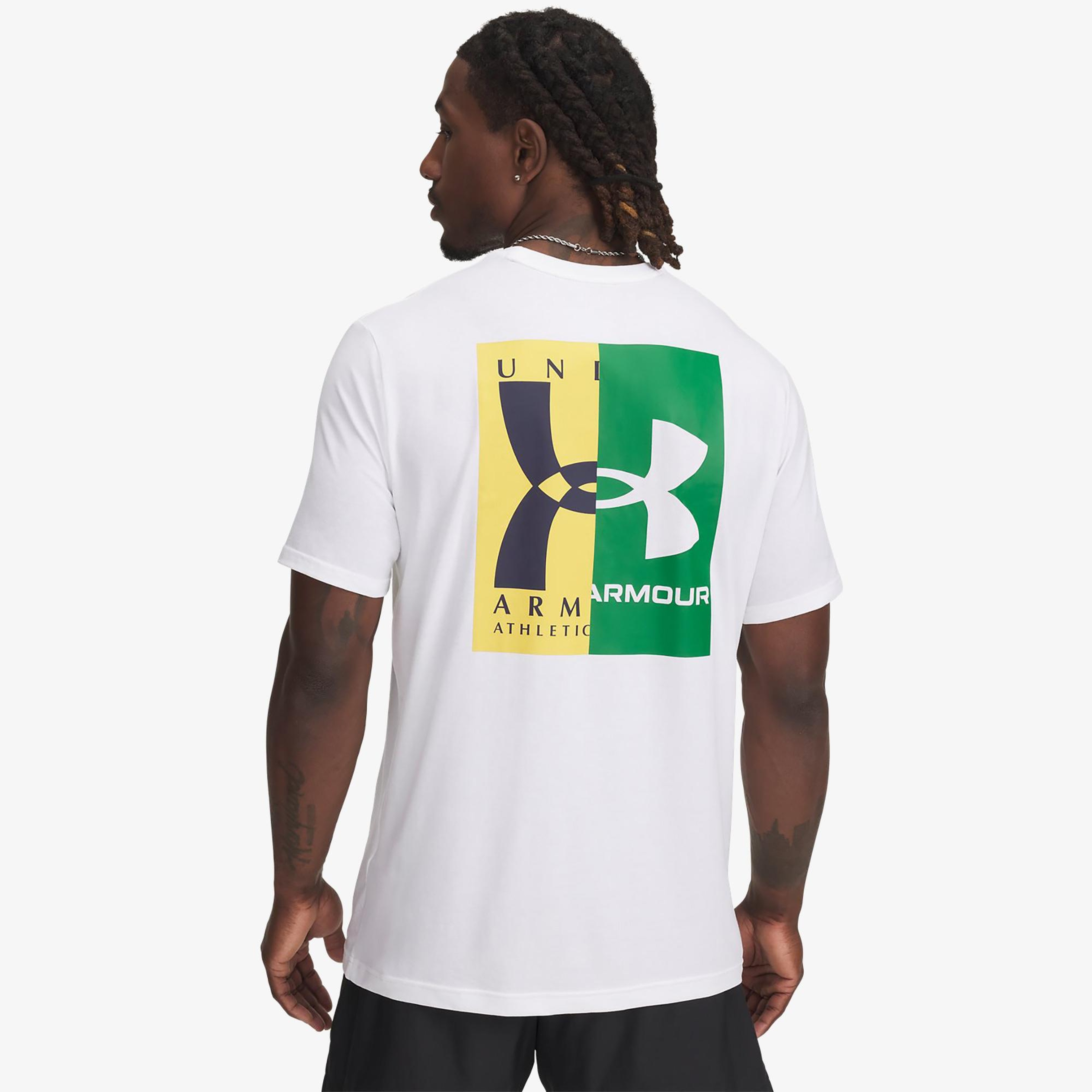 Under Armour Evol 60/40s Logo Erkek Gri T-Shirt