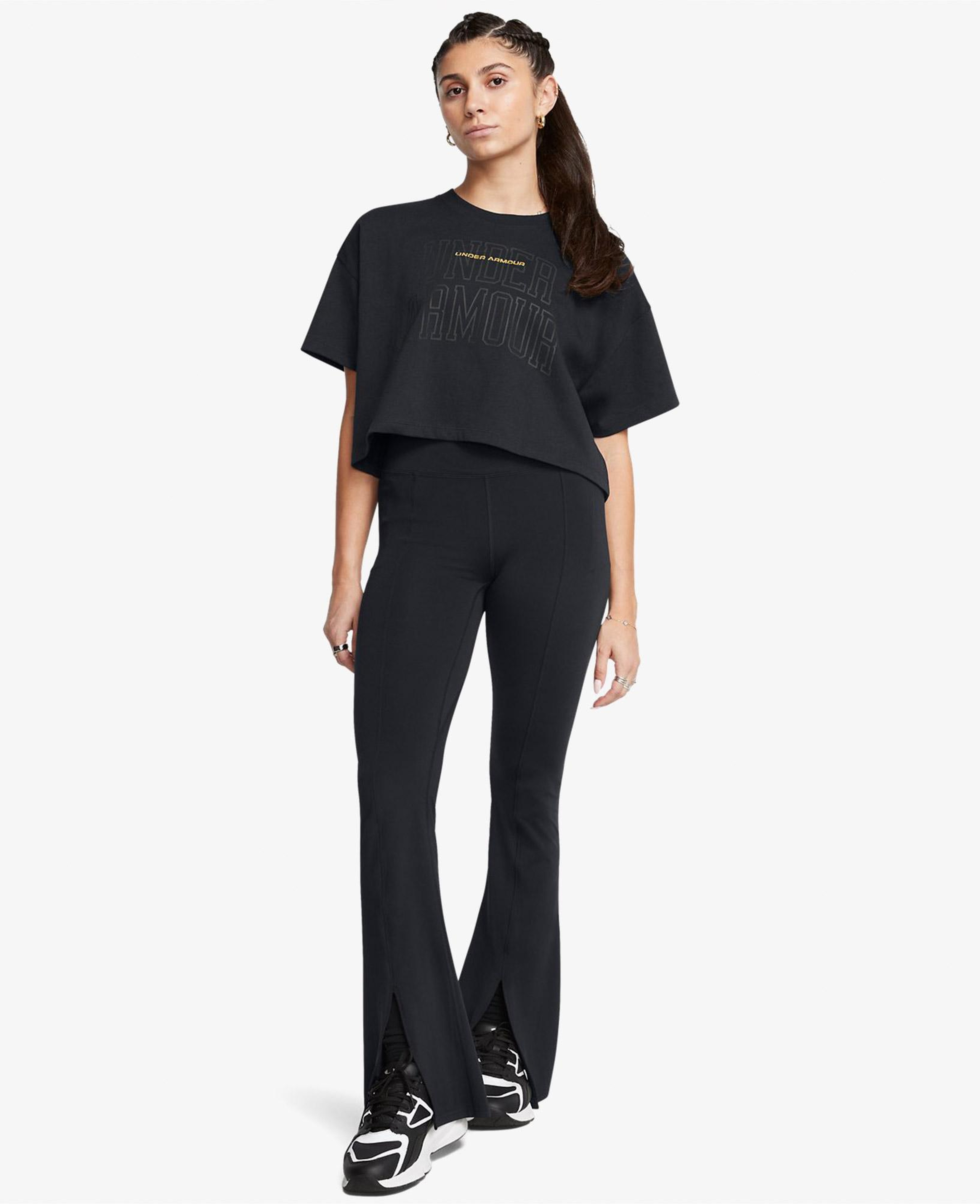 Under Armour Meridian Kick Flare Kadın Siyah Pantolon