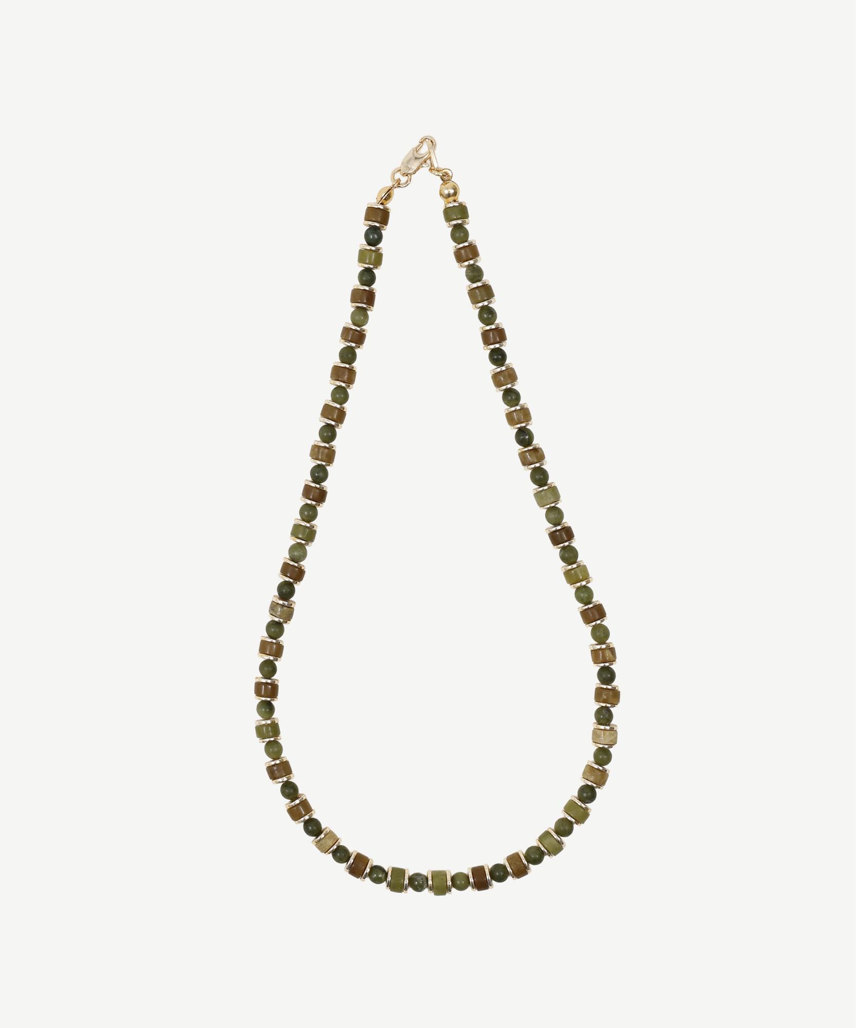 YARGICI Yeşim Taşlı Kolye