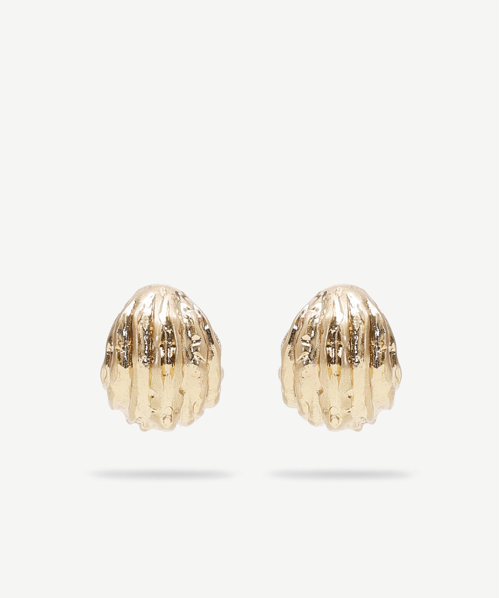 YARGICI Dokulu Gold Küpe
