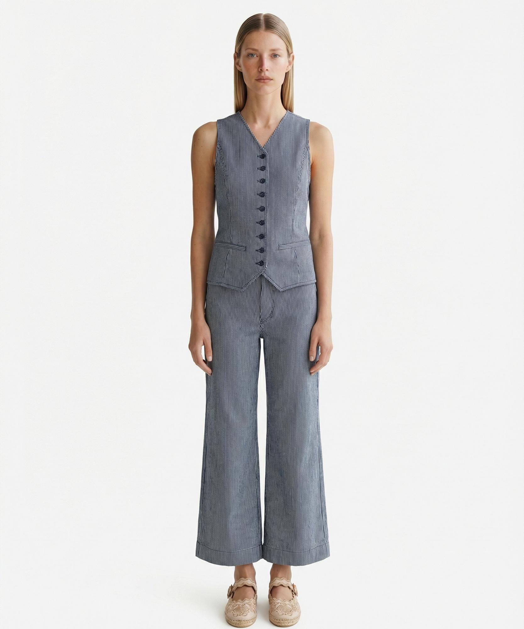 YARGICI Wide Leg Yüksek Bel Pantolon