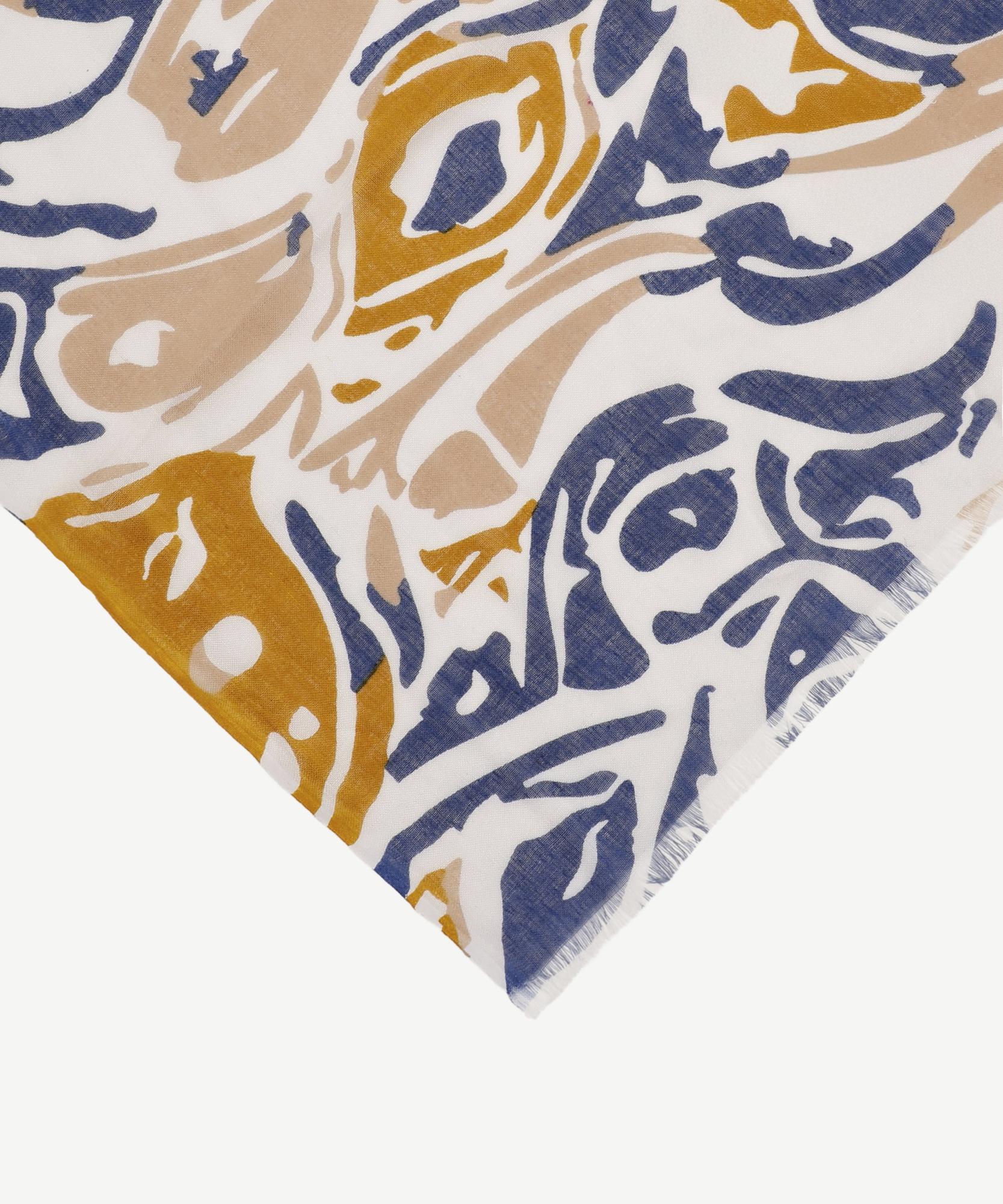 YARGICI Soyut Desenli Şal