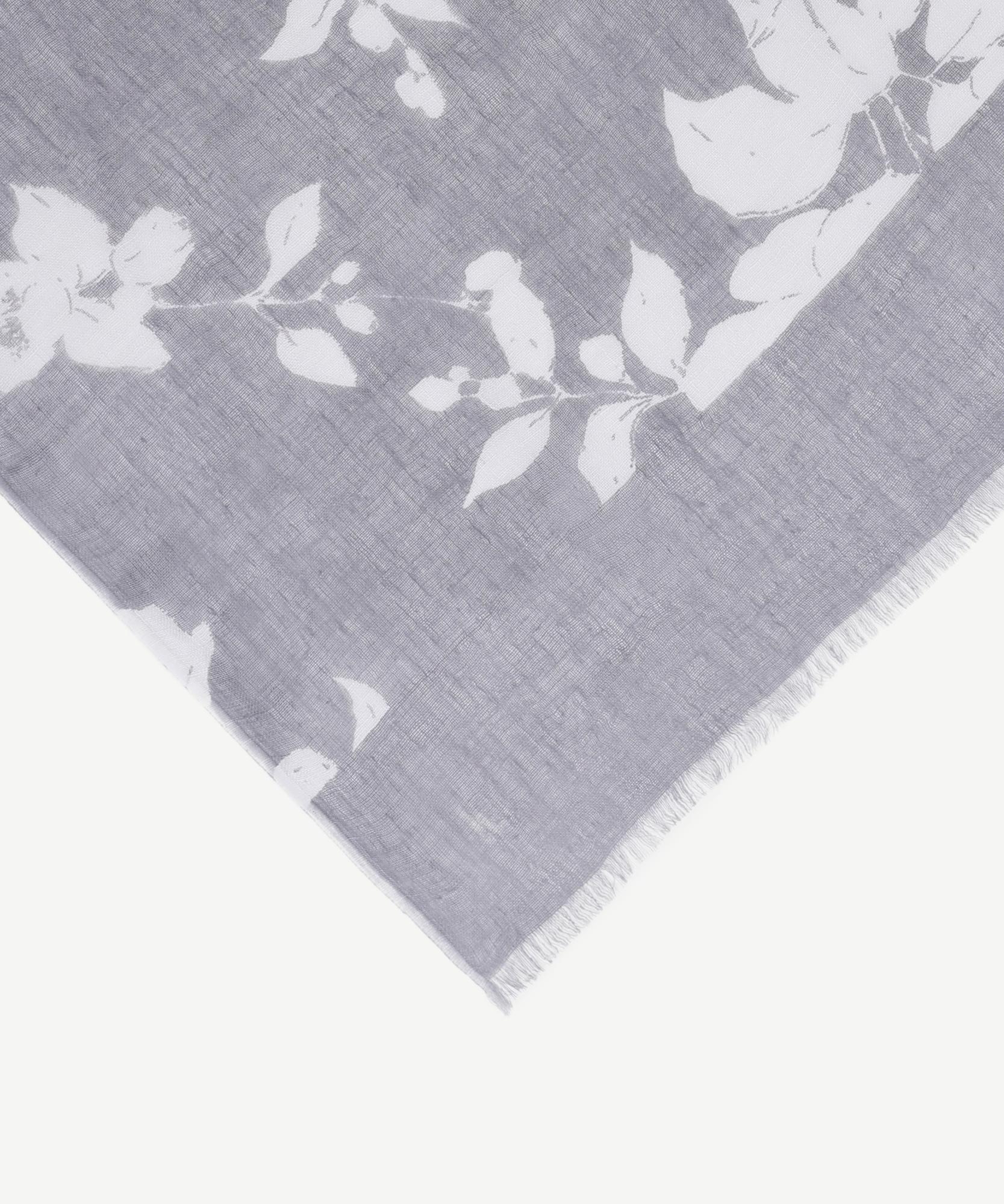 YARGICI Çiçek Desenli Şal