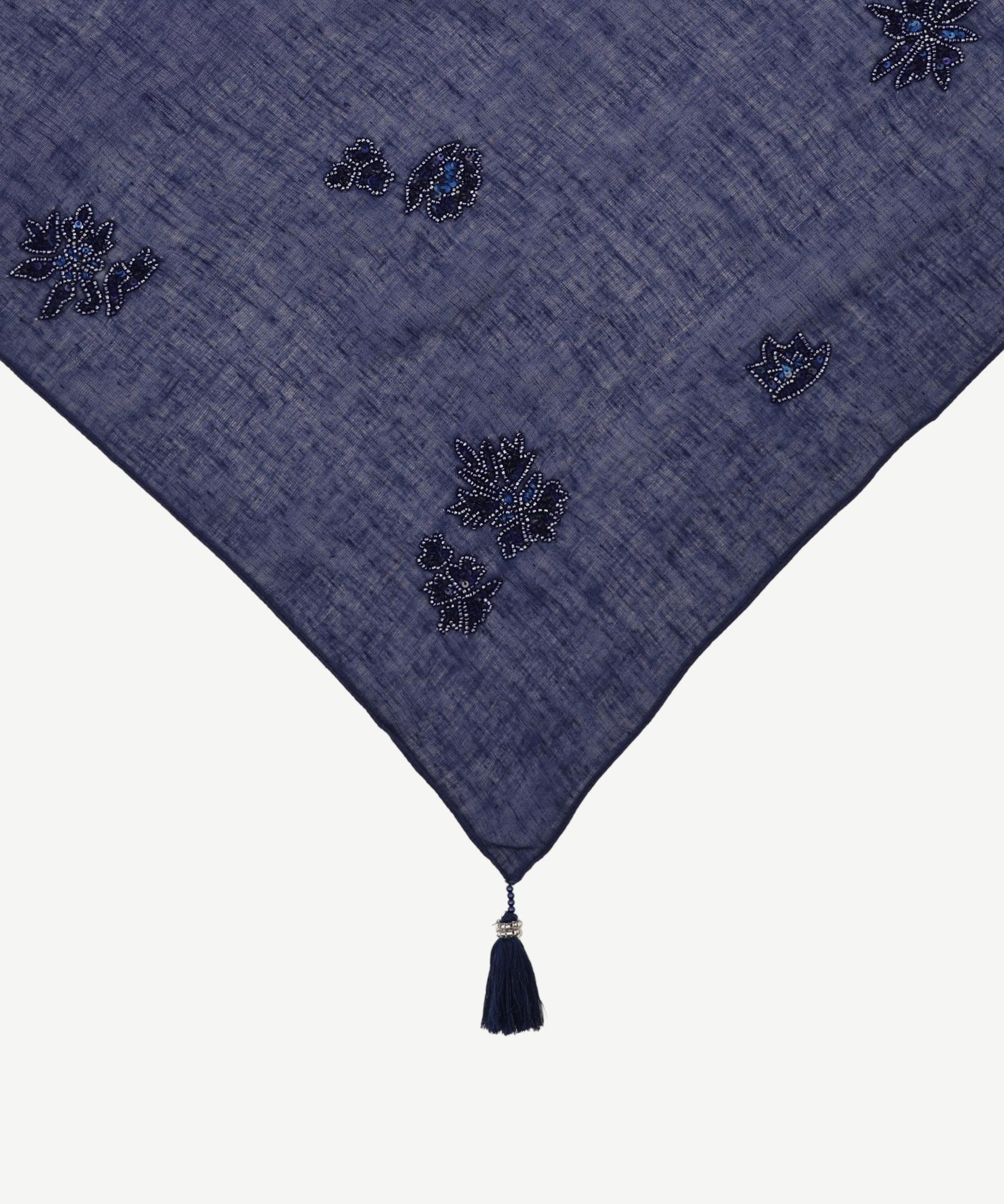 YARGICI Nakış İşlemeli Şal