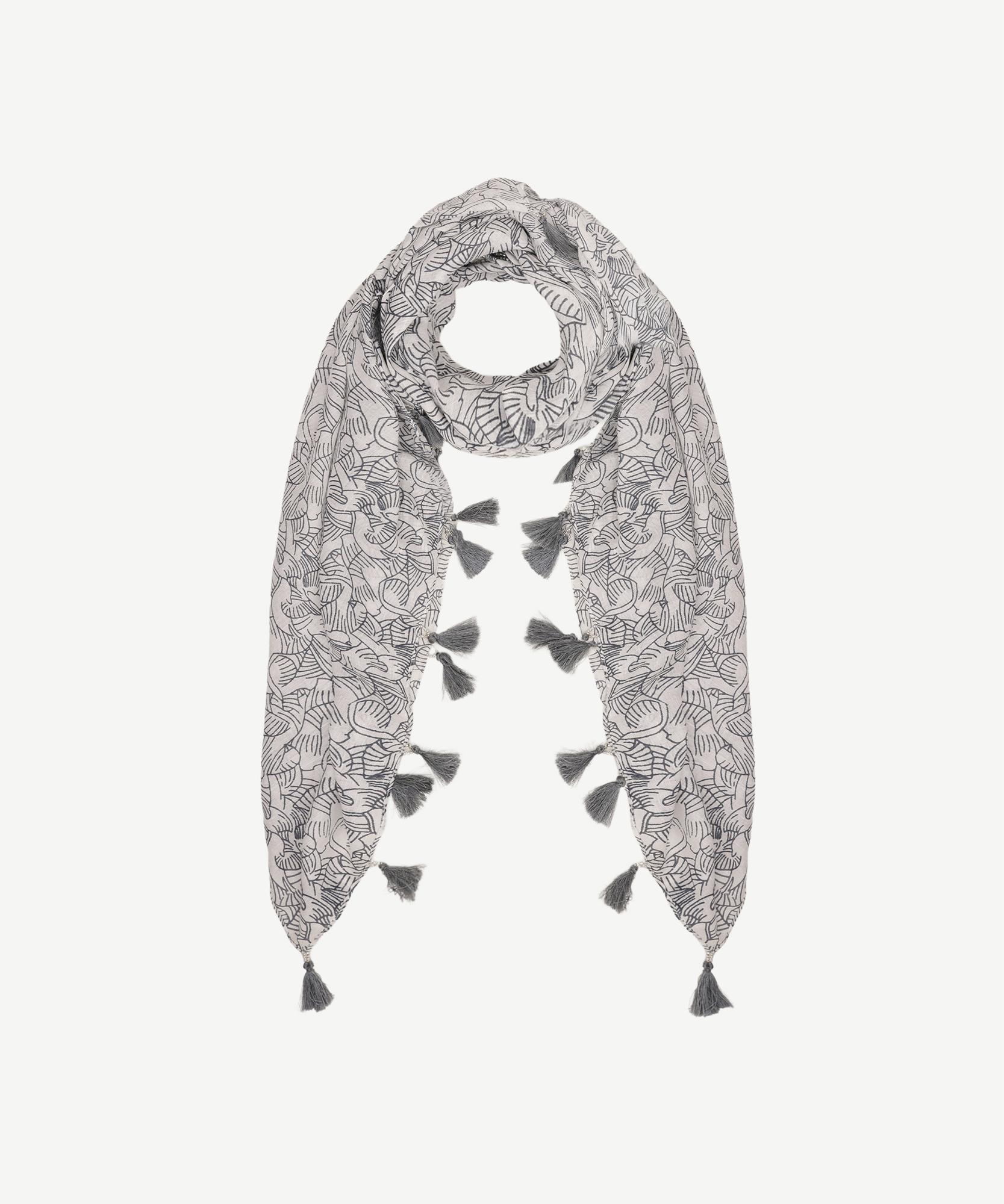 YARGICI Püskül Detaylı Şal