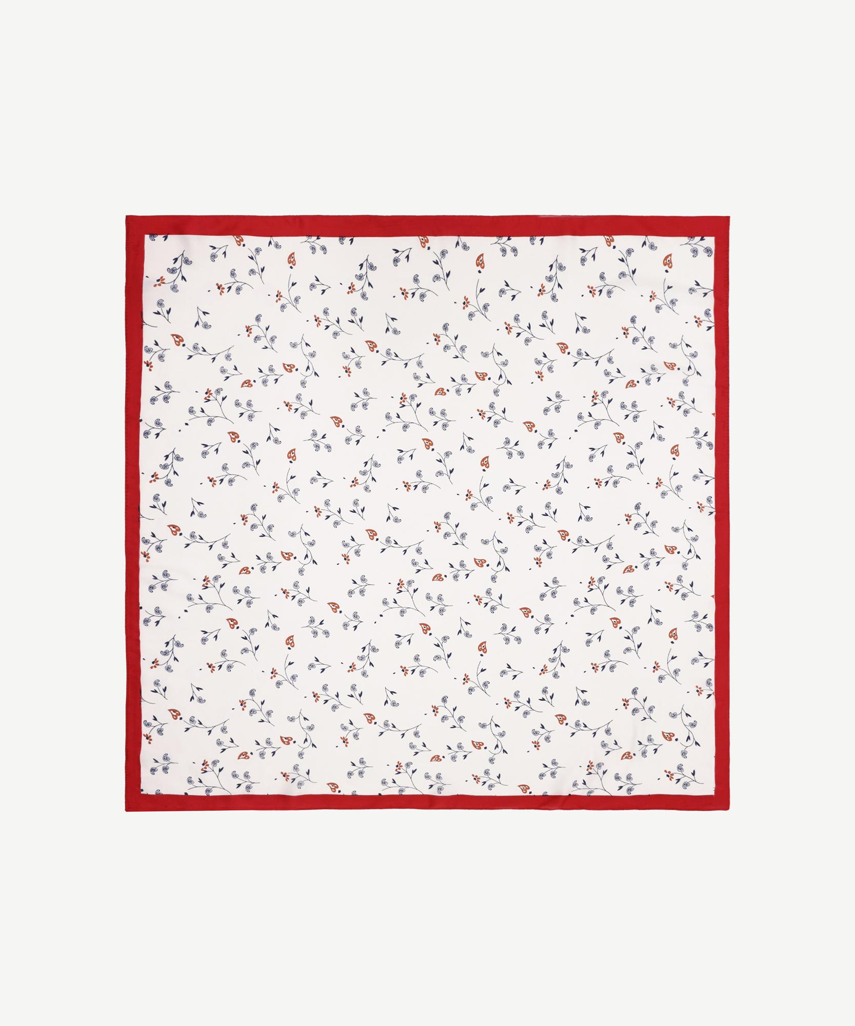 YARGICI Çiçek Desenli Fular