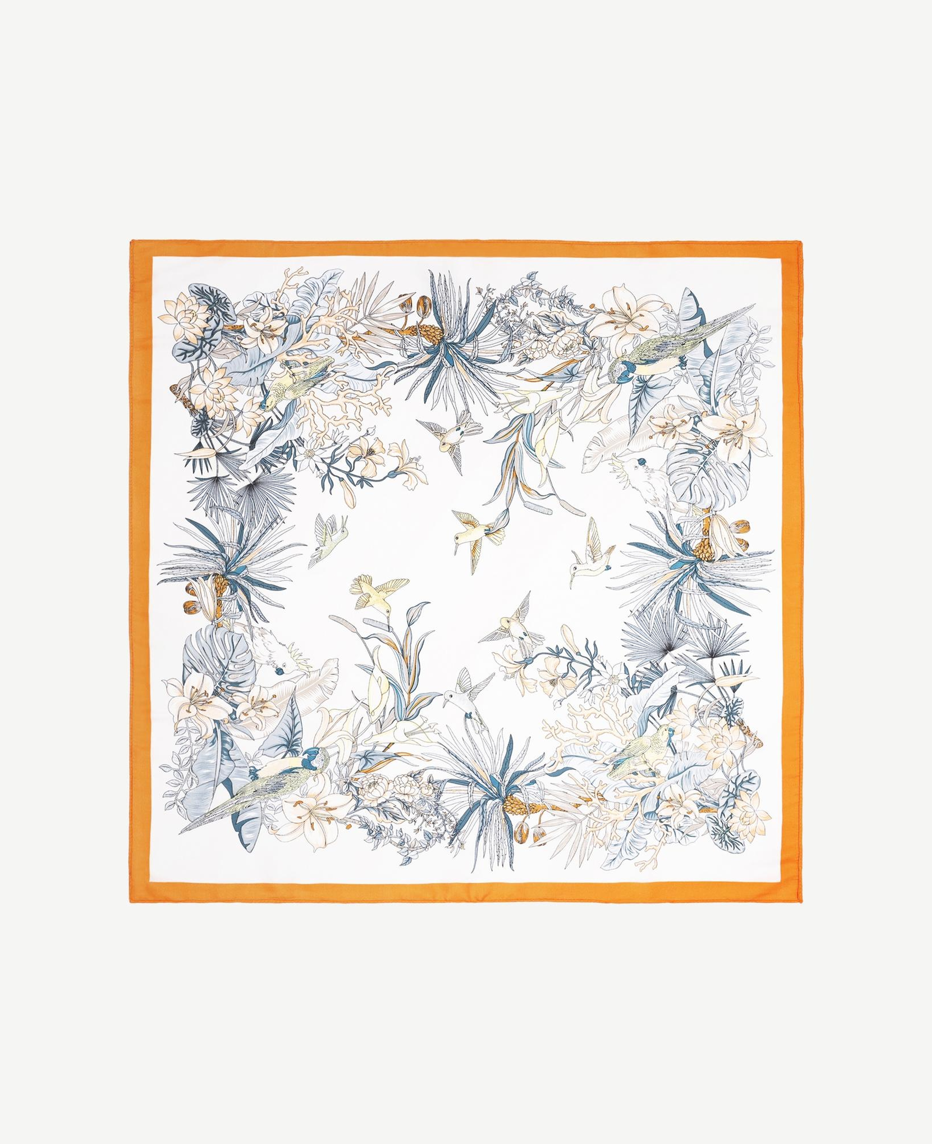 YARGICI Çiçek Desenli Fular