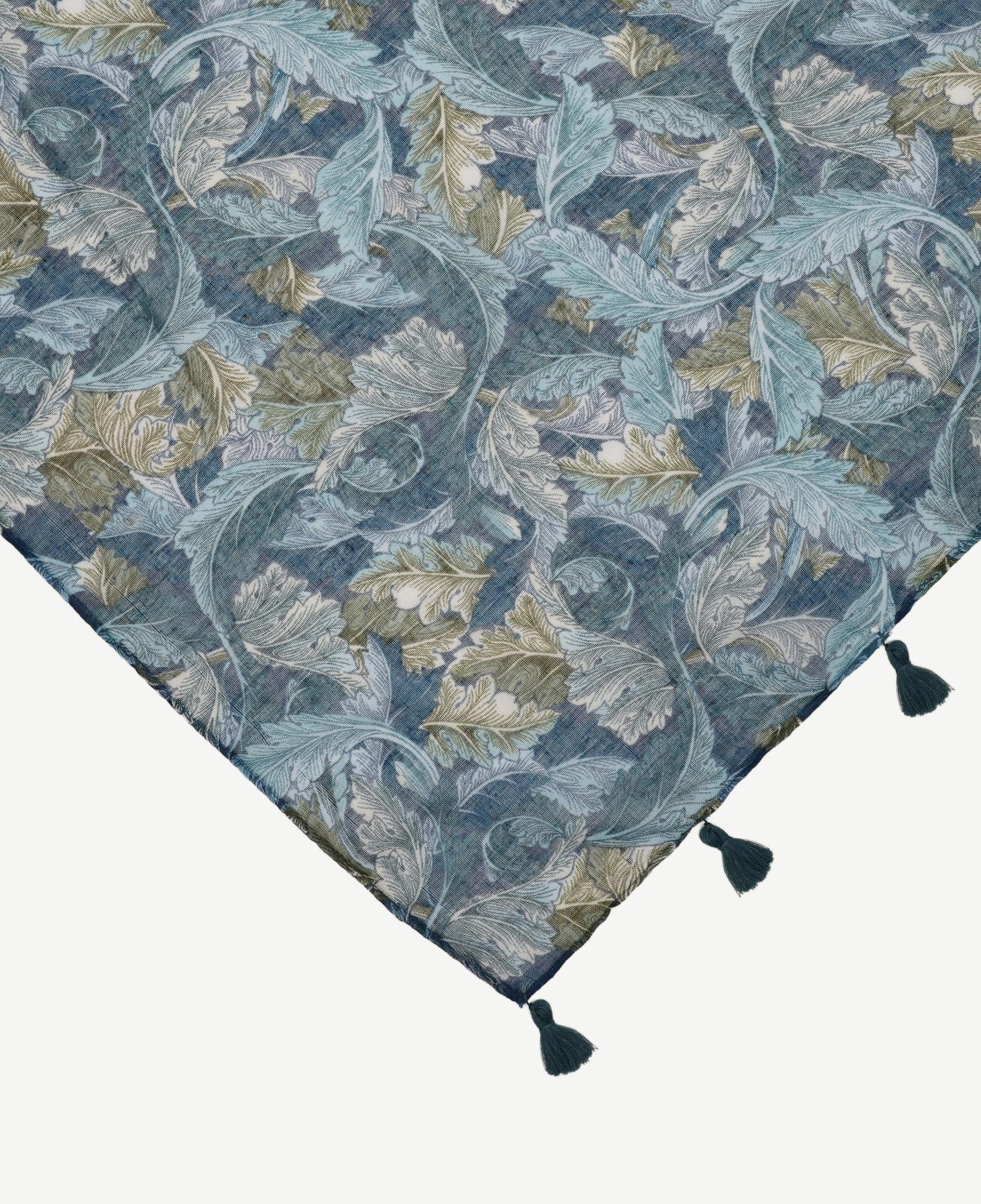 YARGICI Püskül Detaylı Desenli Şal