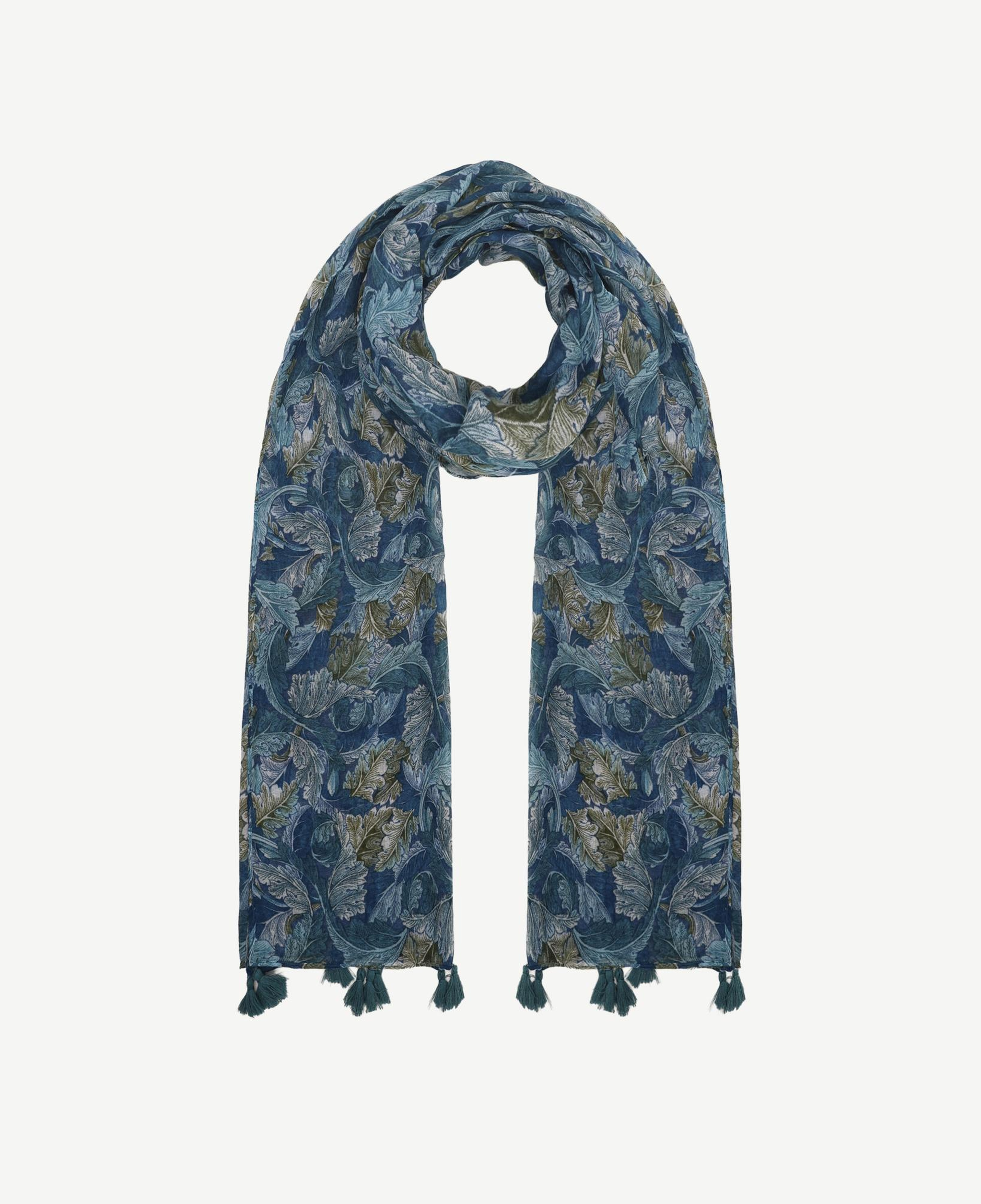 YARGICI Püskül Detaylı Desenli Şal