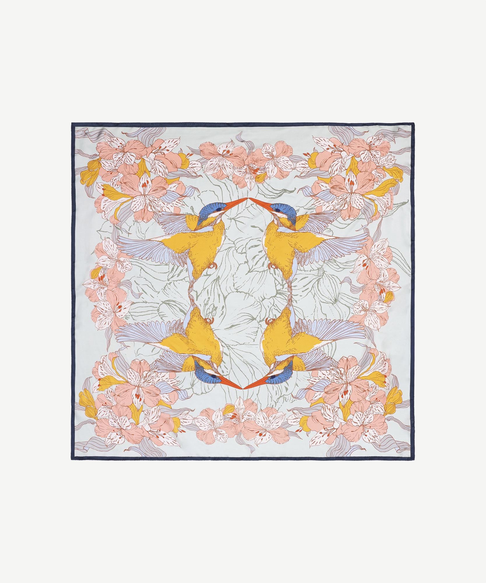 YARGICI Çiçek Desenli Fular