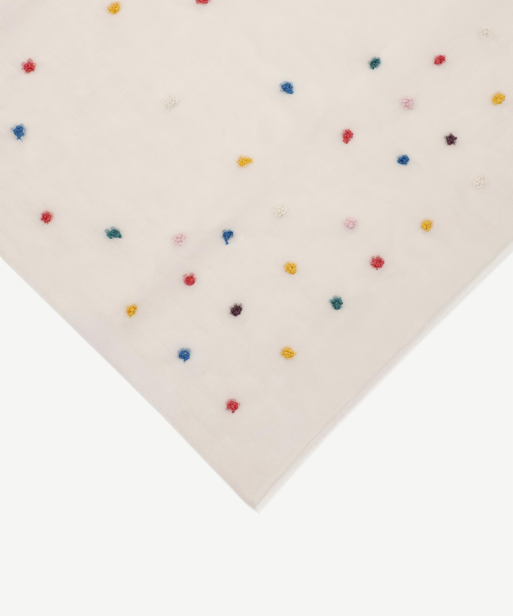 YARGICI İpek Karışımlı Nakışlı Şal